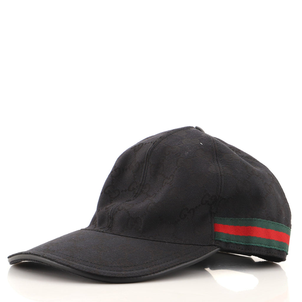 Web Baseball Cap GG Canvas Large