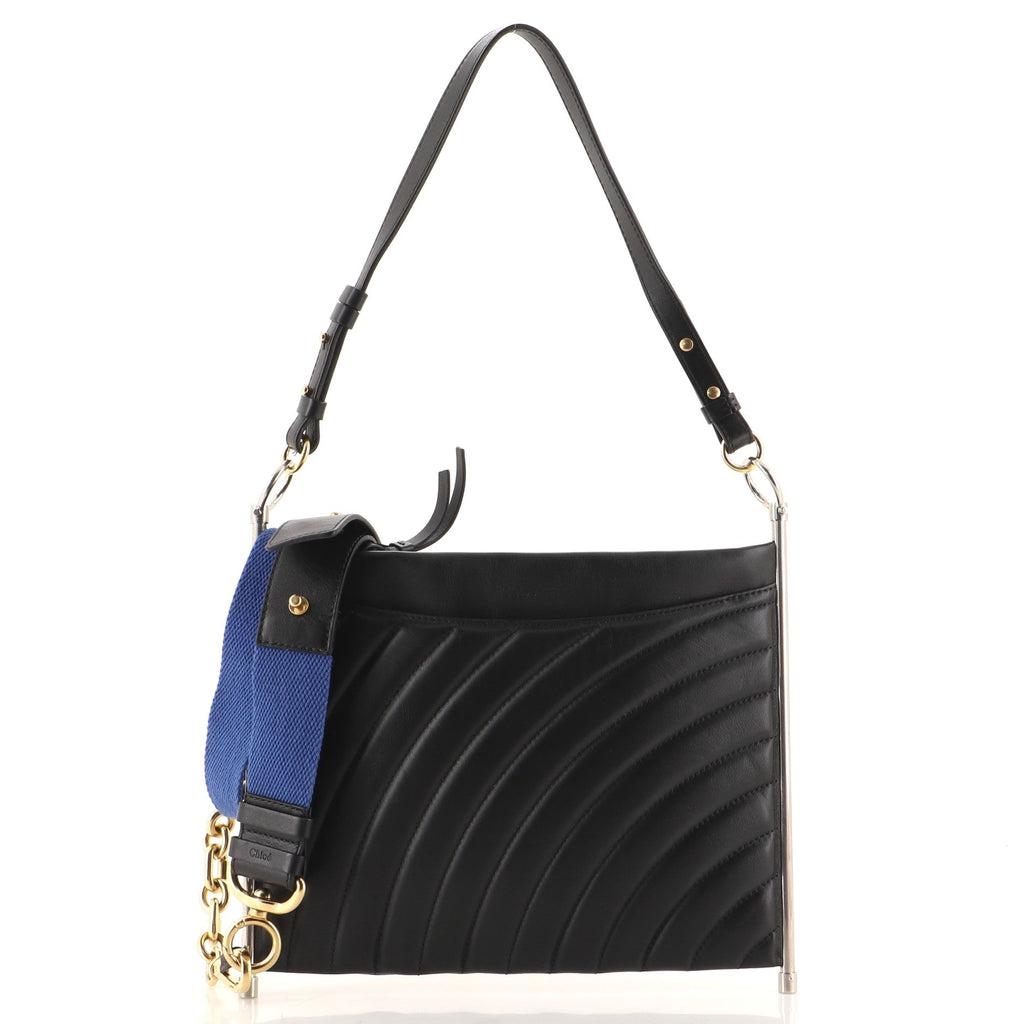 Roy Clutch Quilted Leather Medium