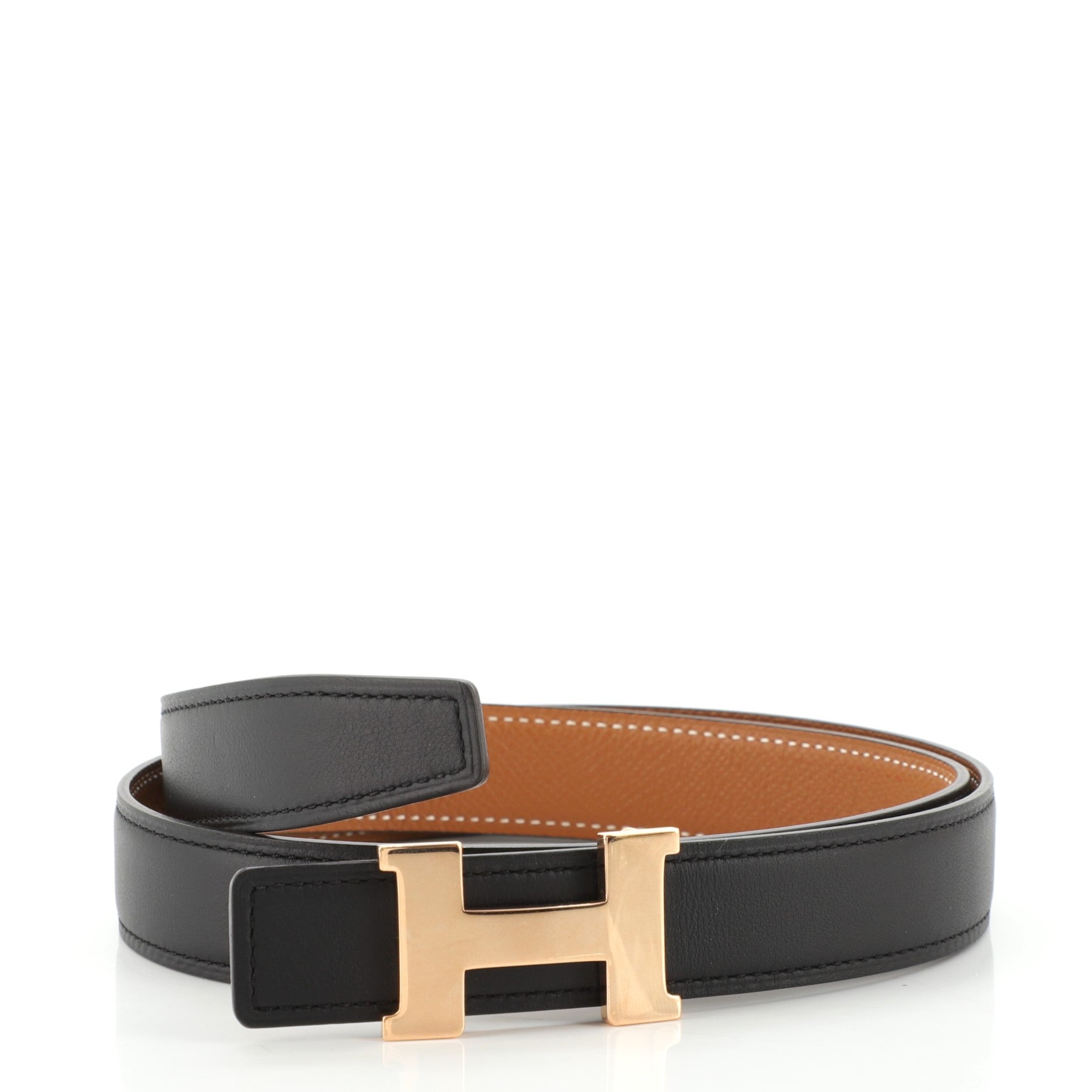 Constance Reversible Belt Leather Thin 75