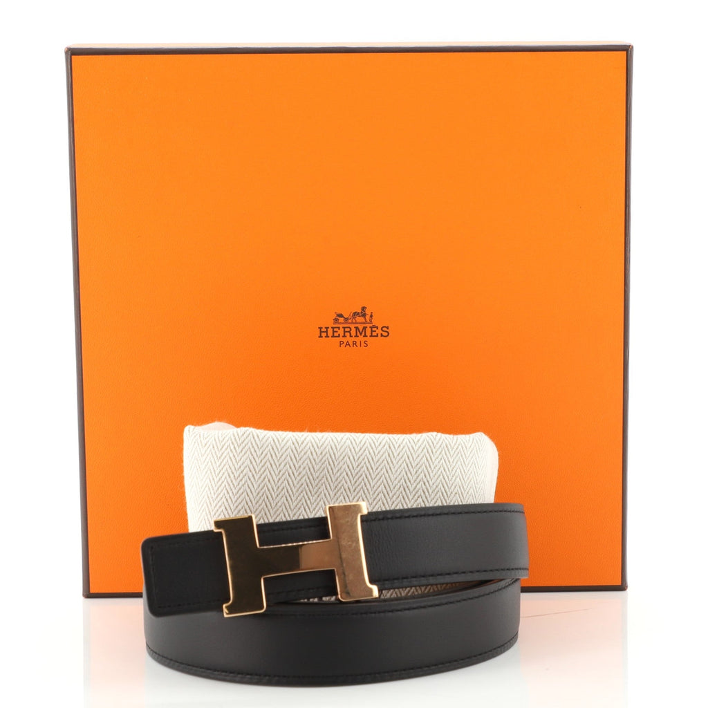 Constance Reversible Belt Leather Thin 75