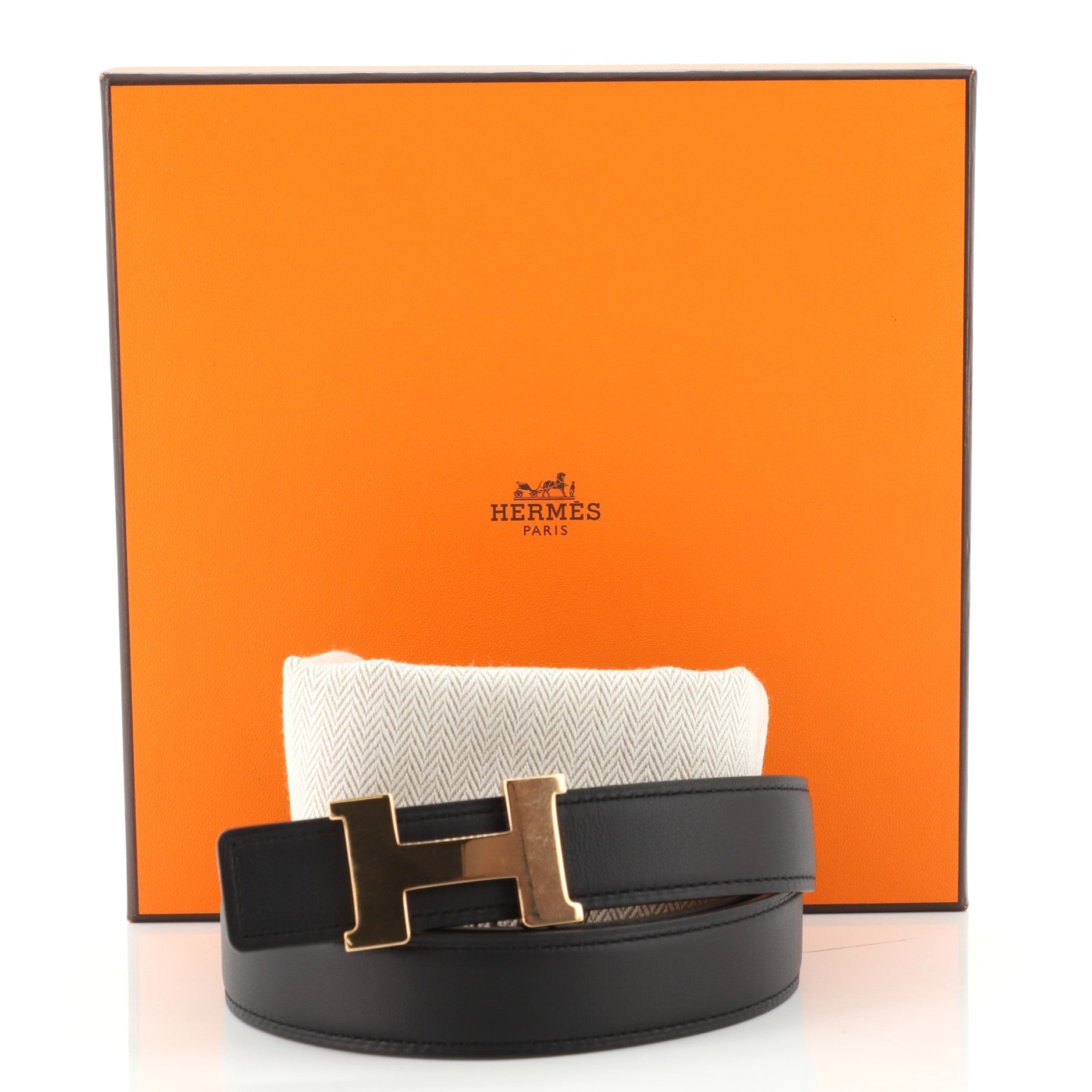 Constance Reversible Belt Leather Thin 75