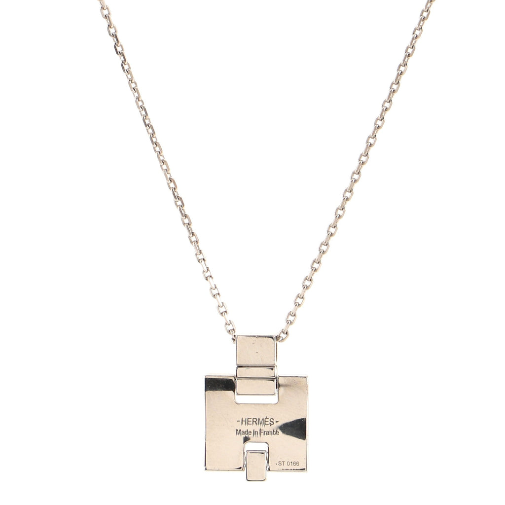 Eileen Pendant Necklace Metal and Enamel