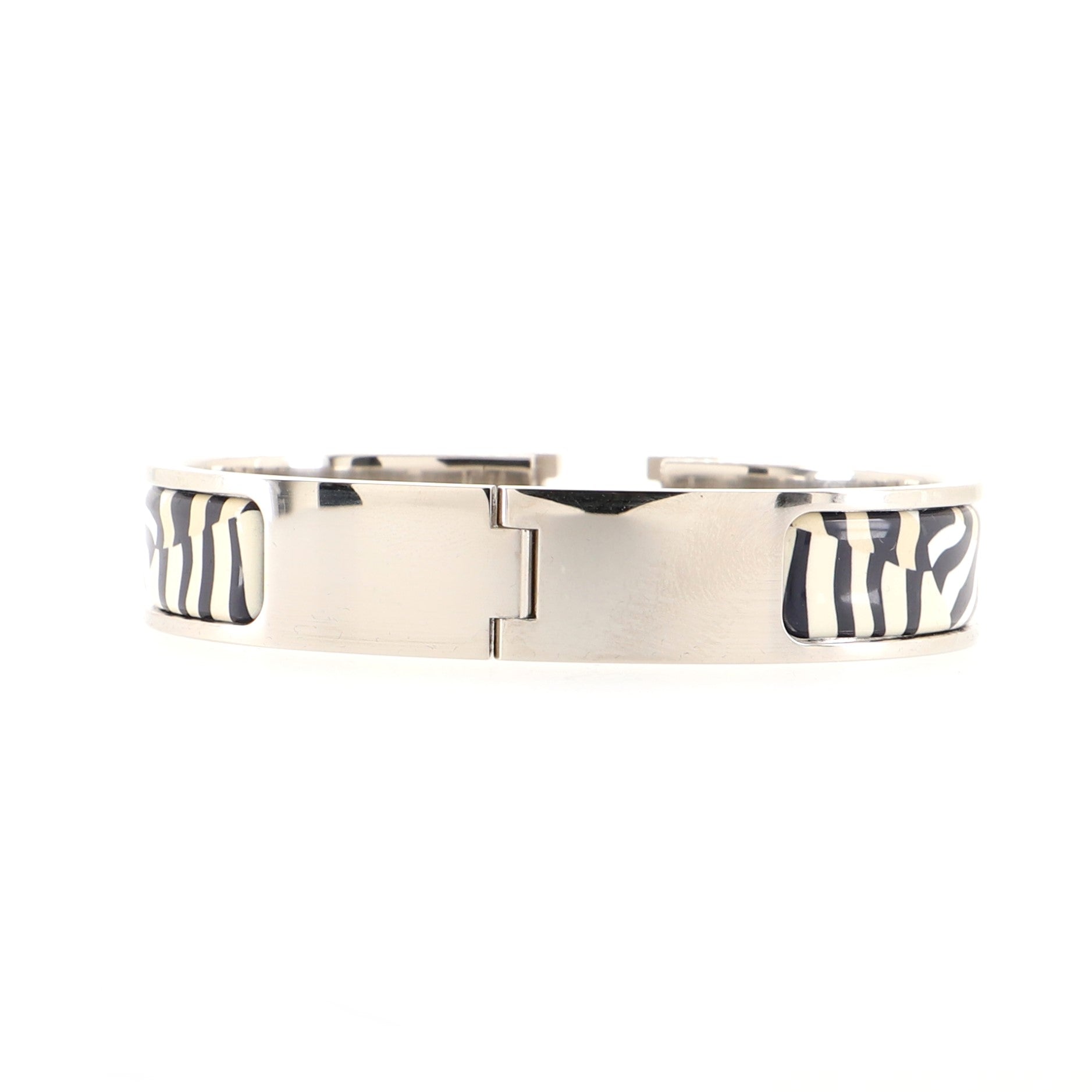 Clic H Bracelet Printed Enamel Narrow