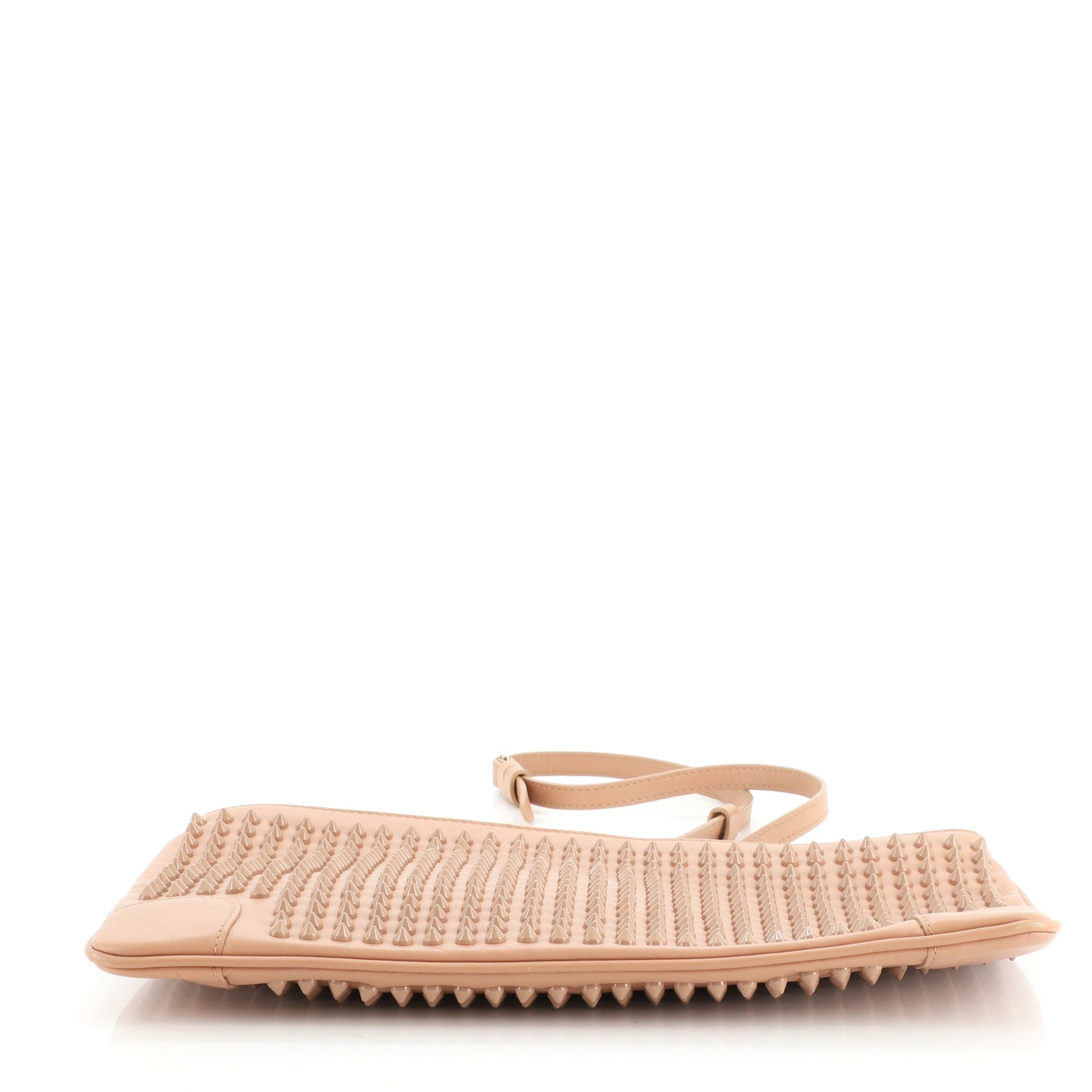 Loubiposh Clutch Spiked Leather
