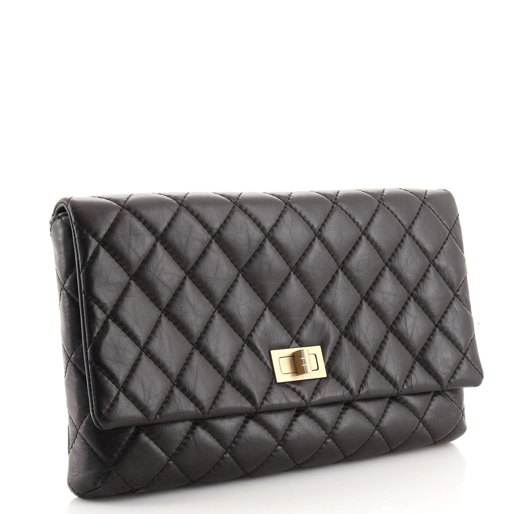 Reissue 2.55 Flap Clutch Quilted Aged Calfskin