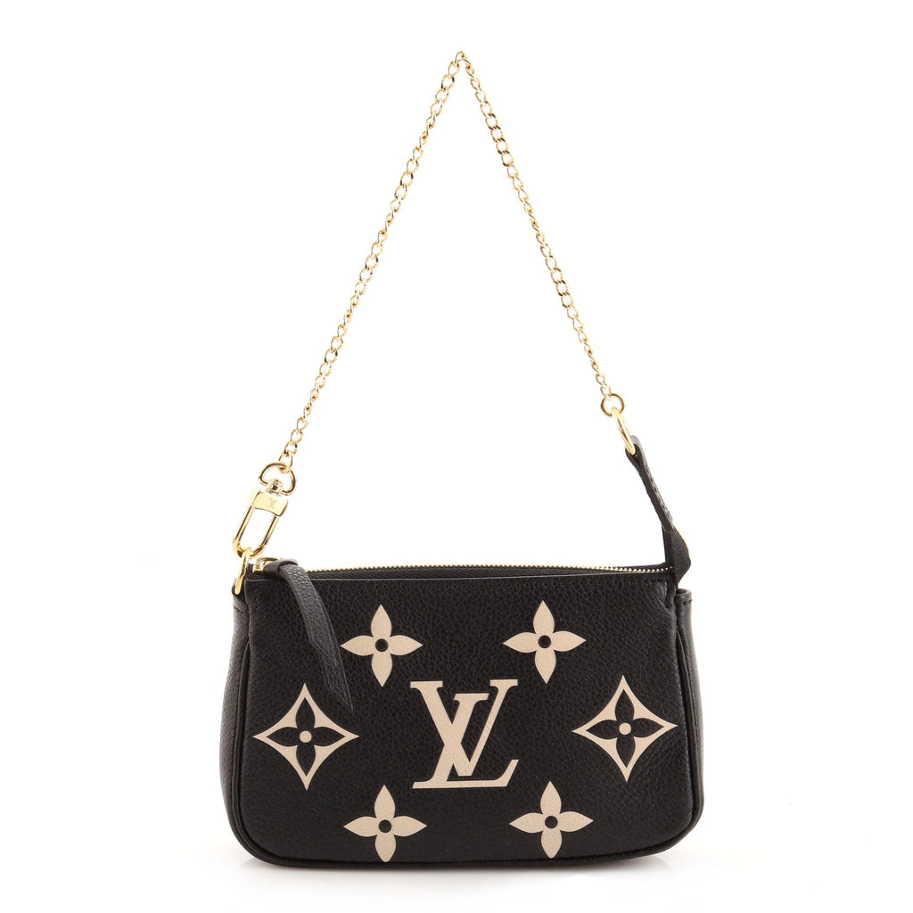 Pochette Accessoires Bicolor Monogram Empreinte Giant Mini