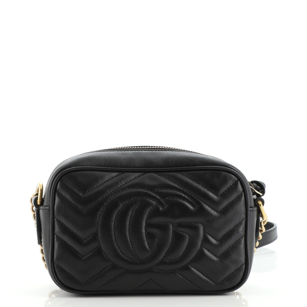 GG Marmont Shoulder Bag Matelasse Leather Mini