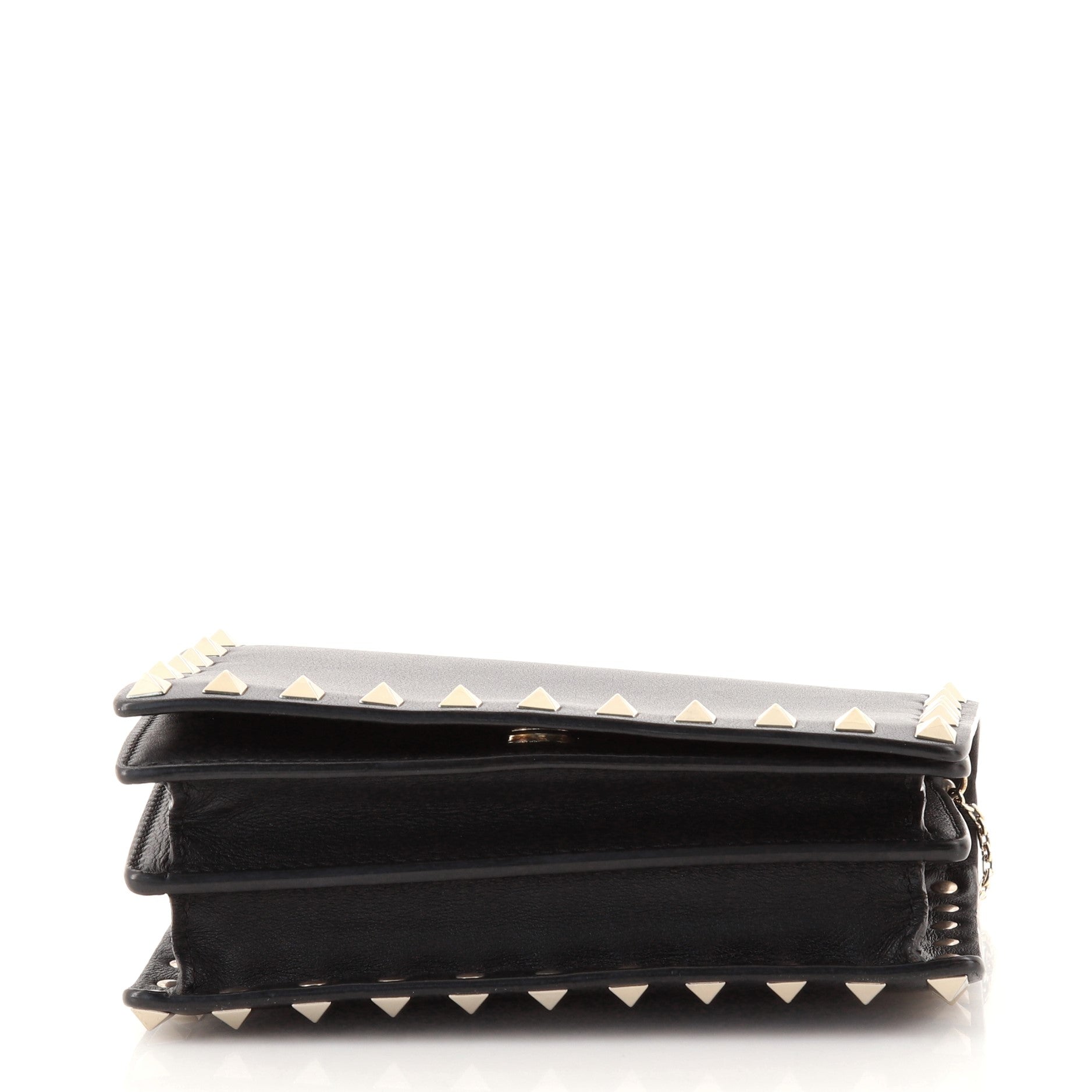 Rockstud Pouch Crossbody Bag Leather Mini
