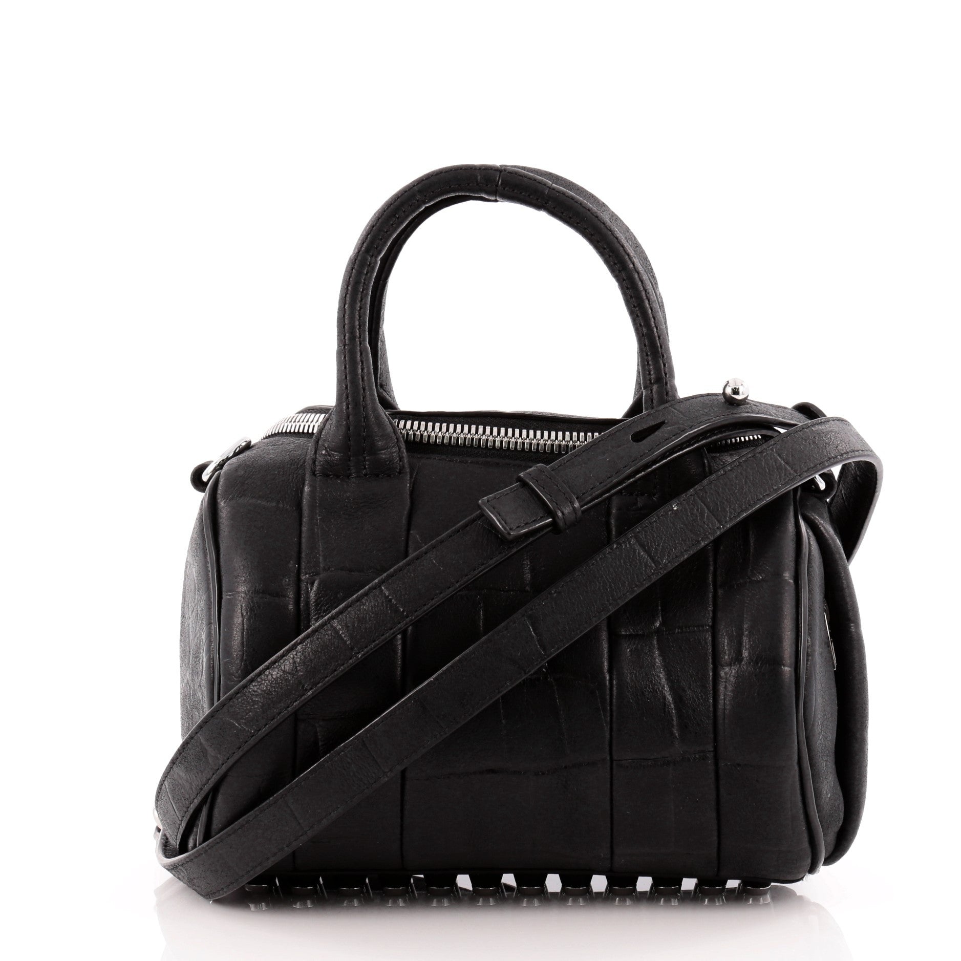 Rockie Satchel Leather Mini