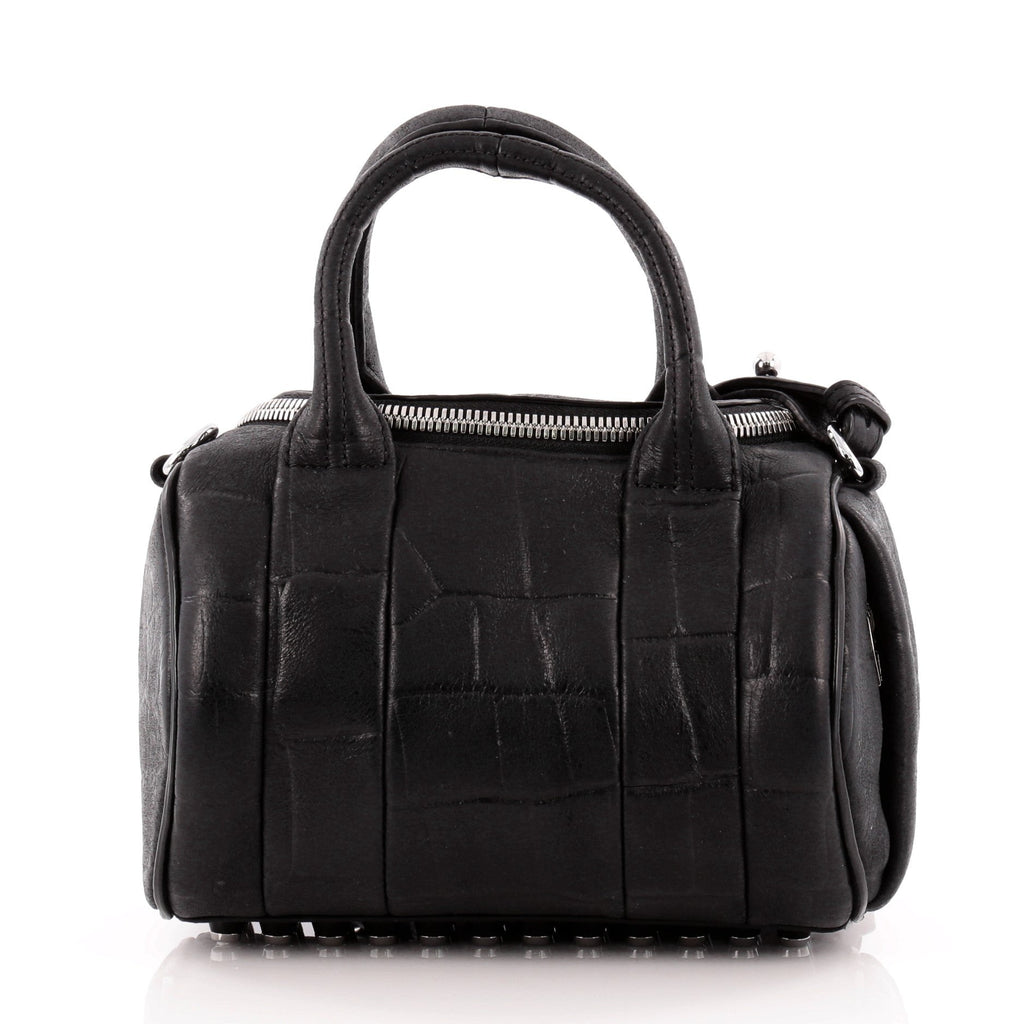 Rockie Satchel Leather Mini