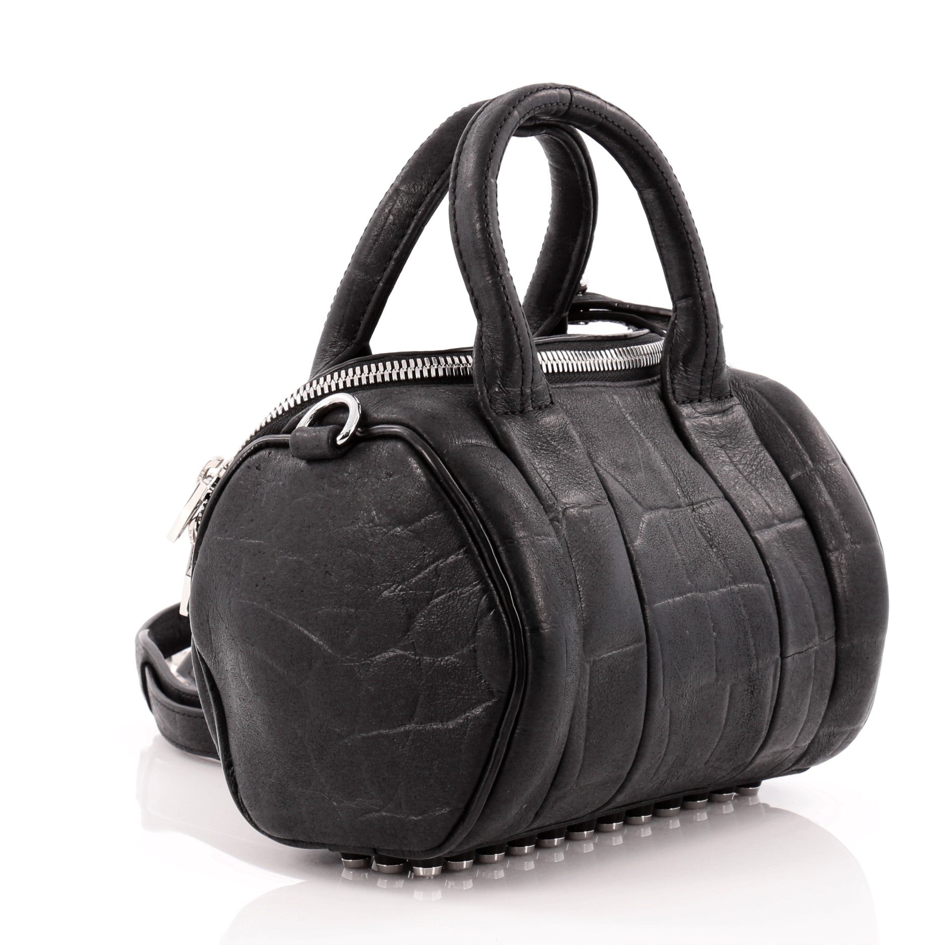Rockie Satchel Leather Mini