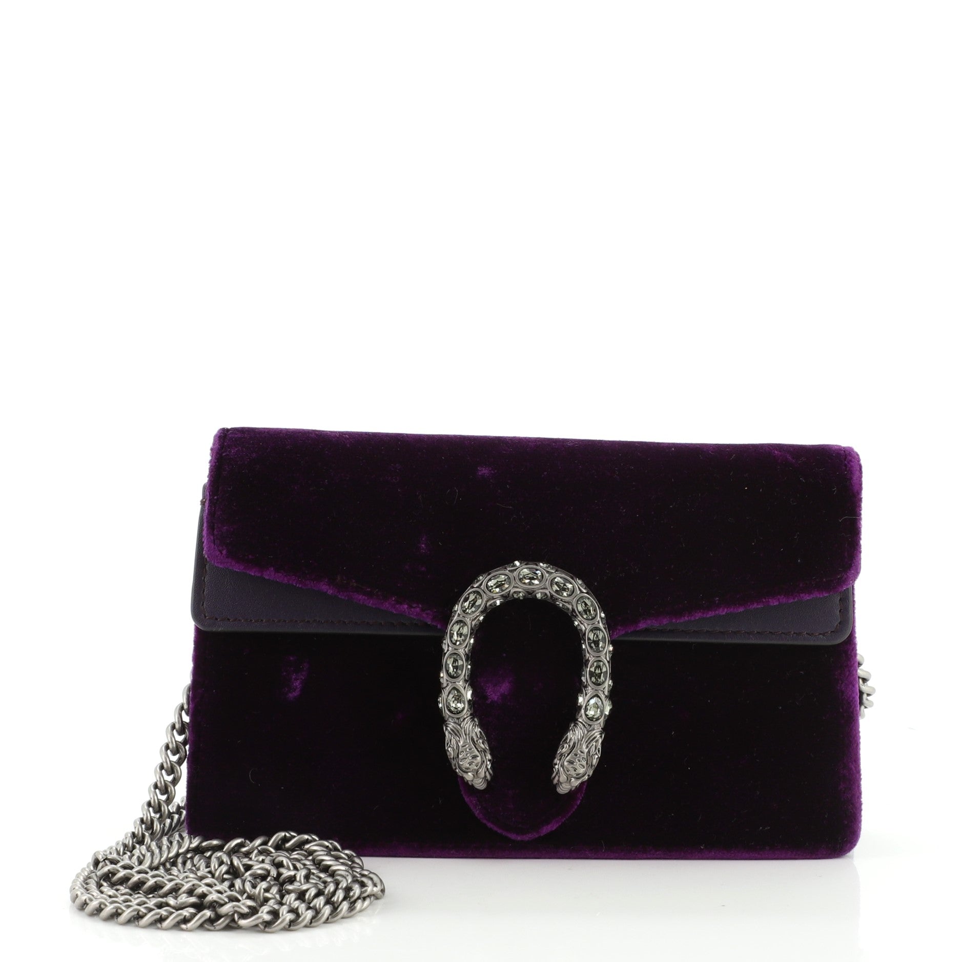 Dionysus Bag Velvet Super Mini