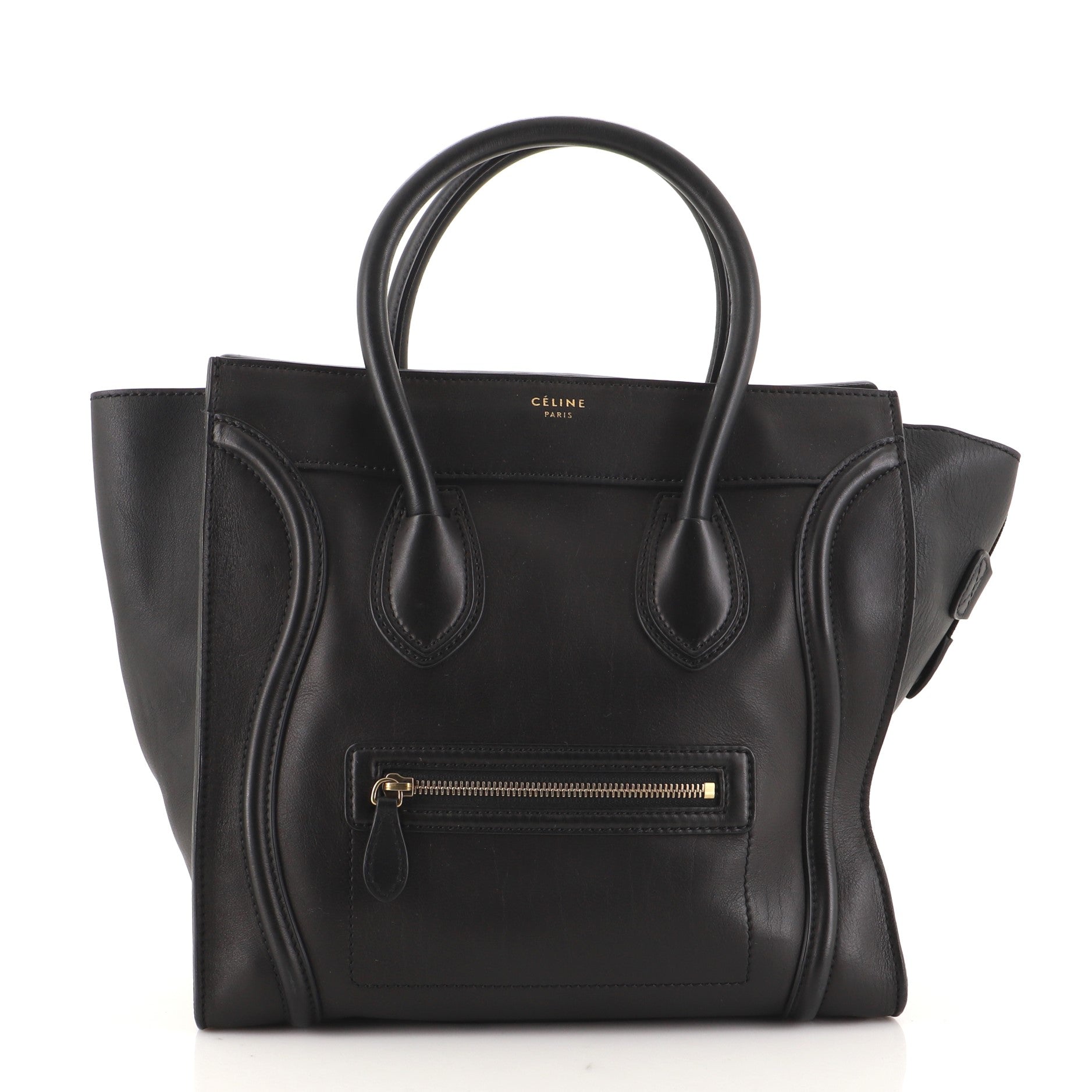 Luggage Bag Smooth Leather Mini