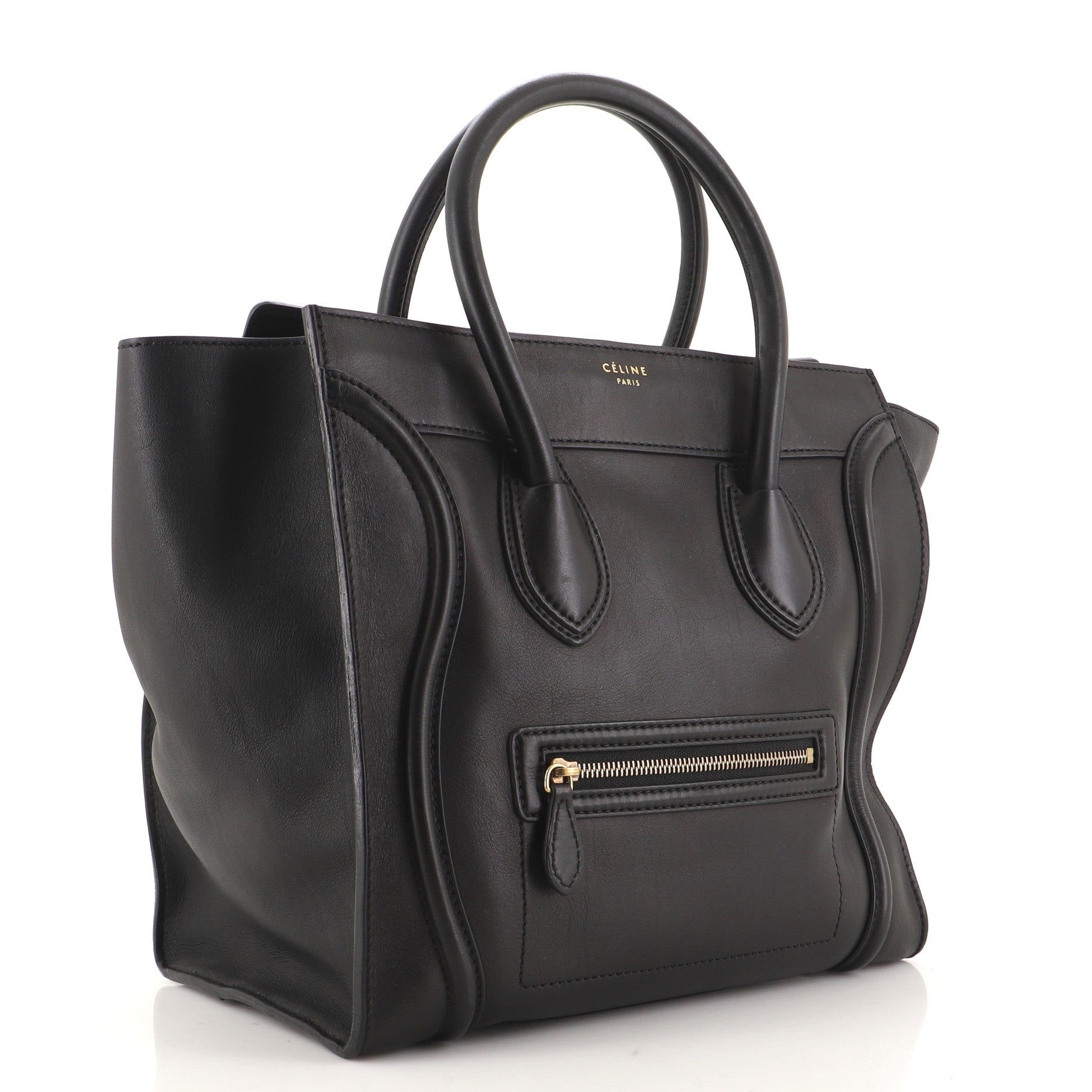 Luggage Bag Smooth Leather Mini