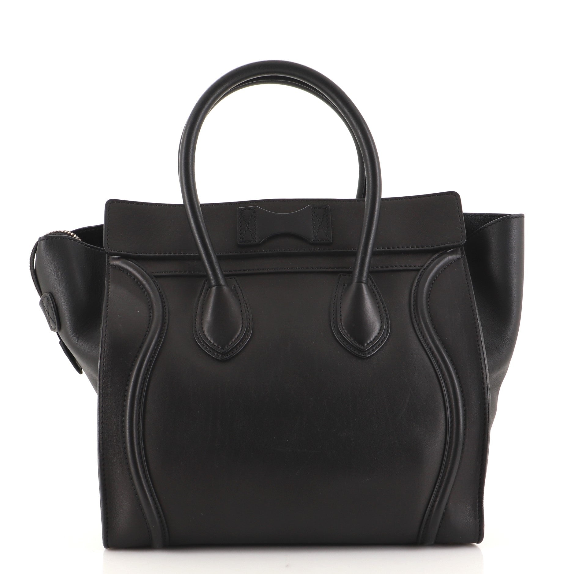 Luggage Bag Smooth Leather Mini