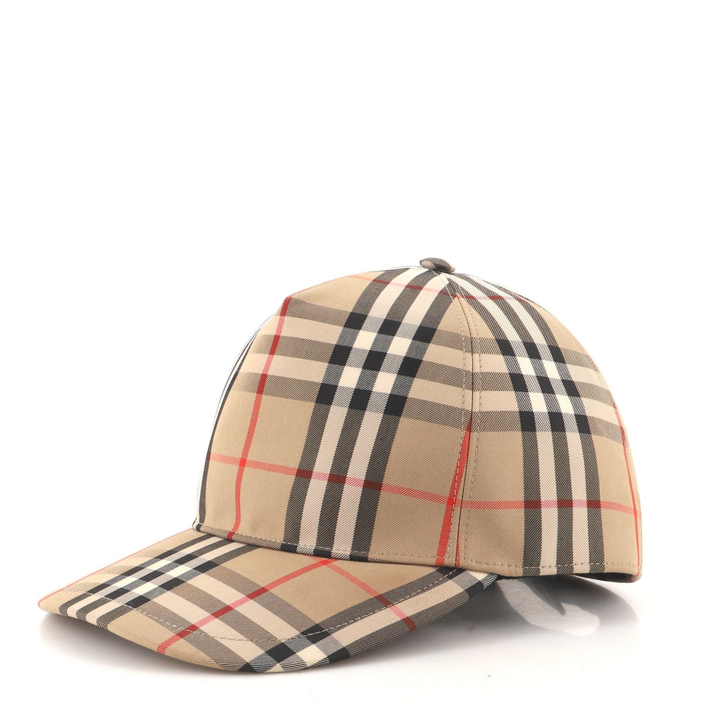 Baseball Cap Vintage Check Canvas XXL