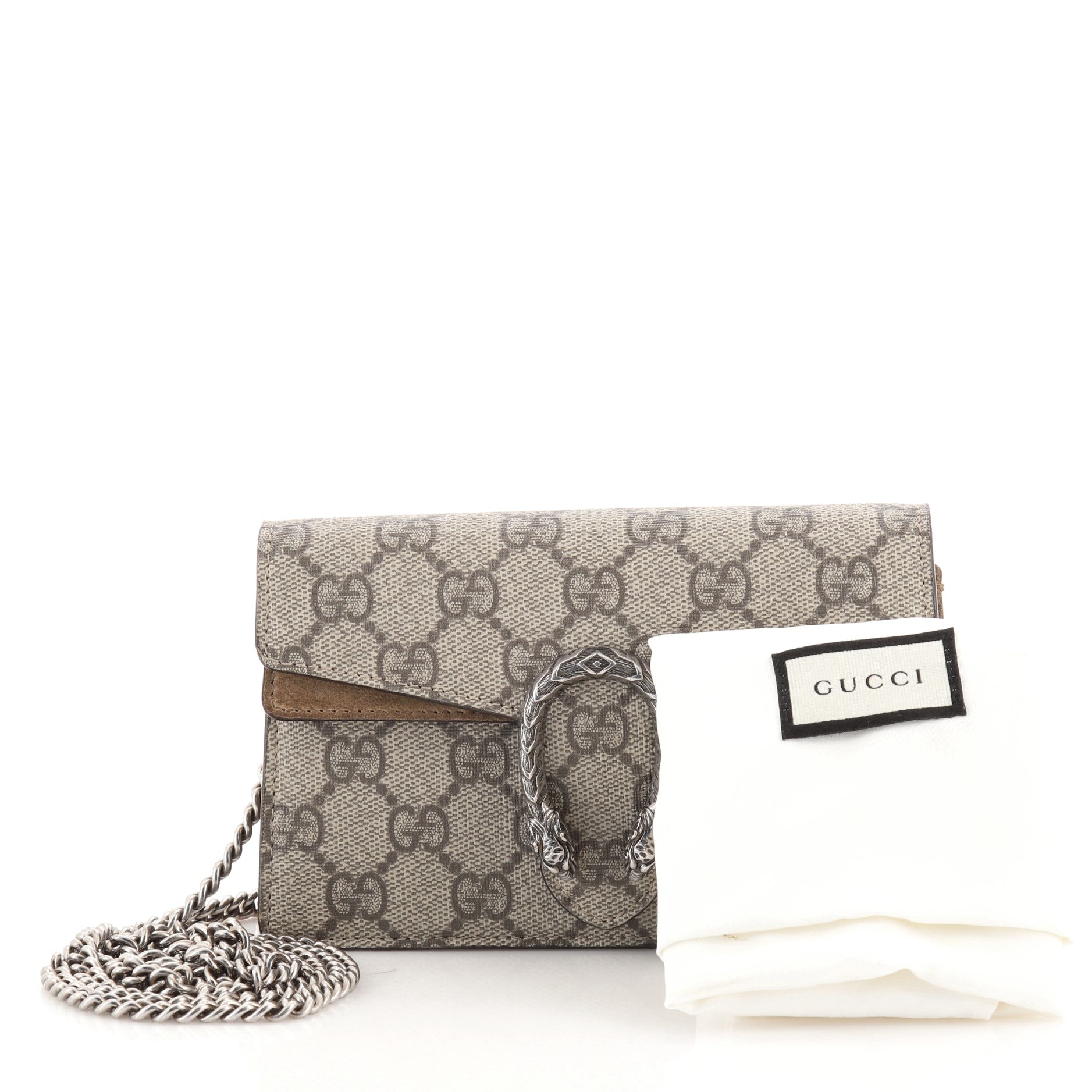 Dionysus Bag GG Coated Canvas Super Mini