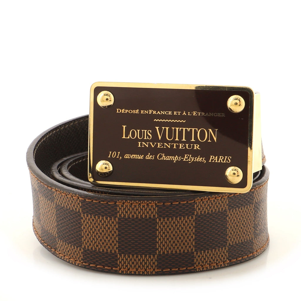 Inventeur Belt Damier Medium 95