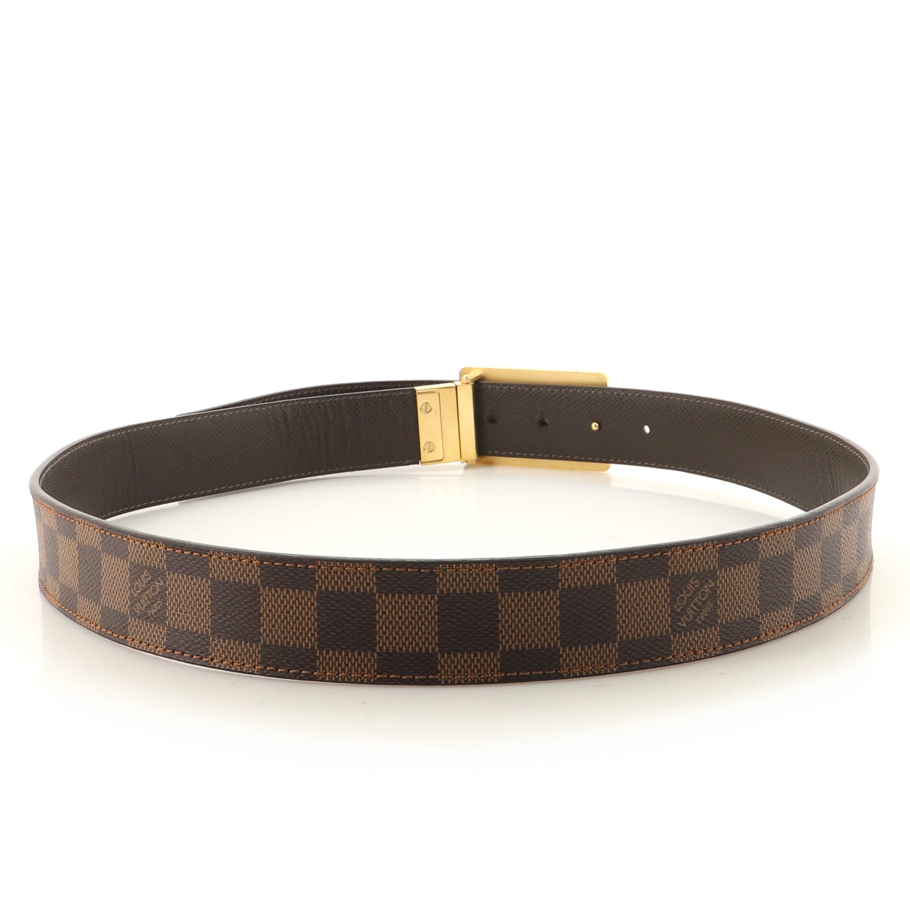 Inventeur Belt Damier Medium 95