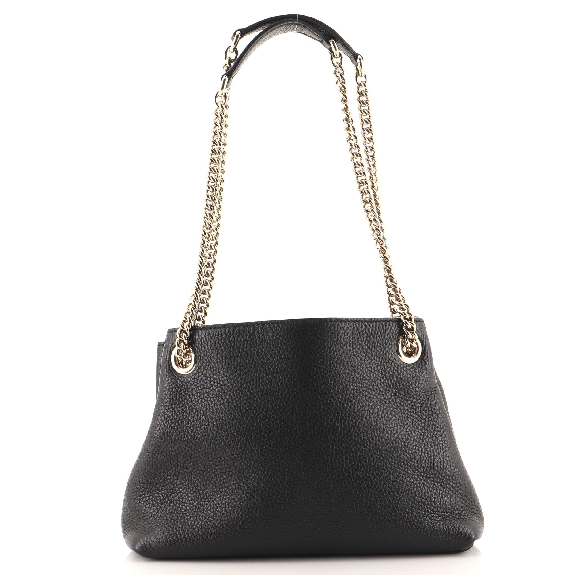 Soho Chain Strap Shoulder Bag Leather Mini