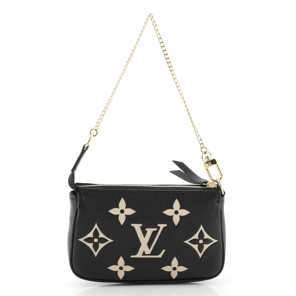 Pochette Accessoires Bicolor Monogram Empreinte Giant Mini