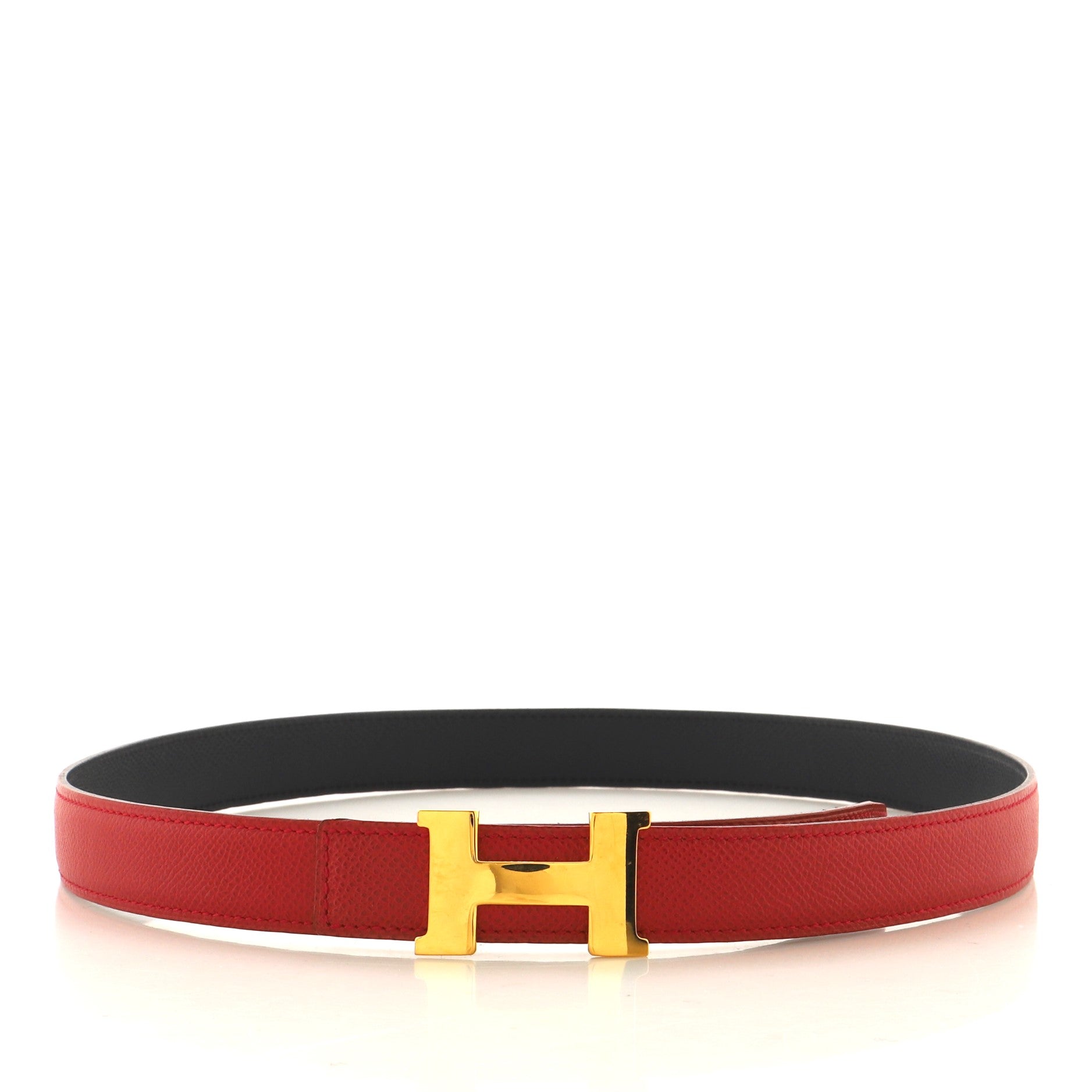 Constance Reversible Belt Leather Thin 80