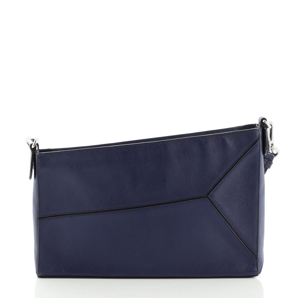 Puzzle Clutch Bag Leather