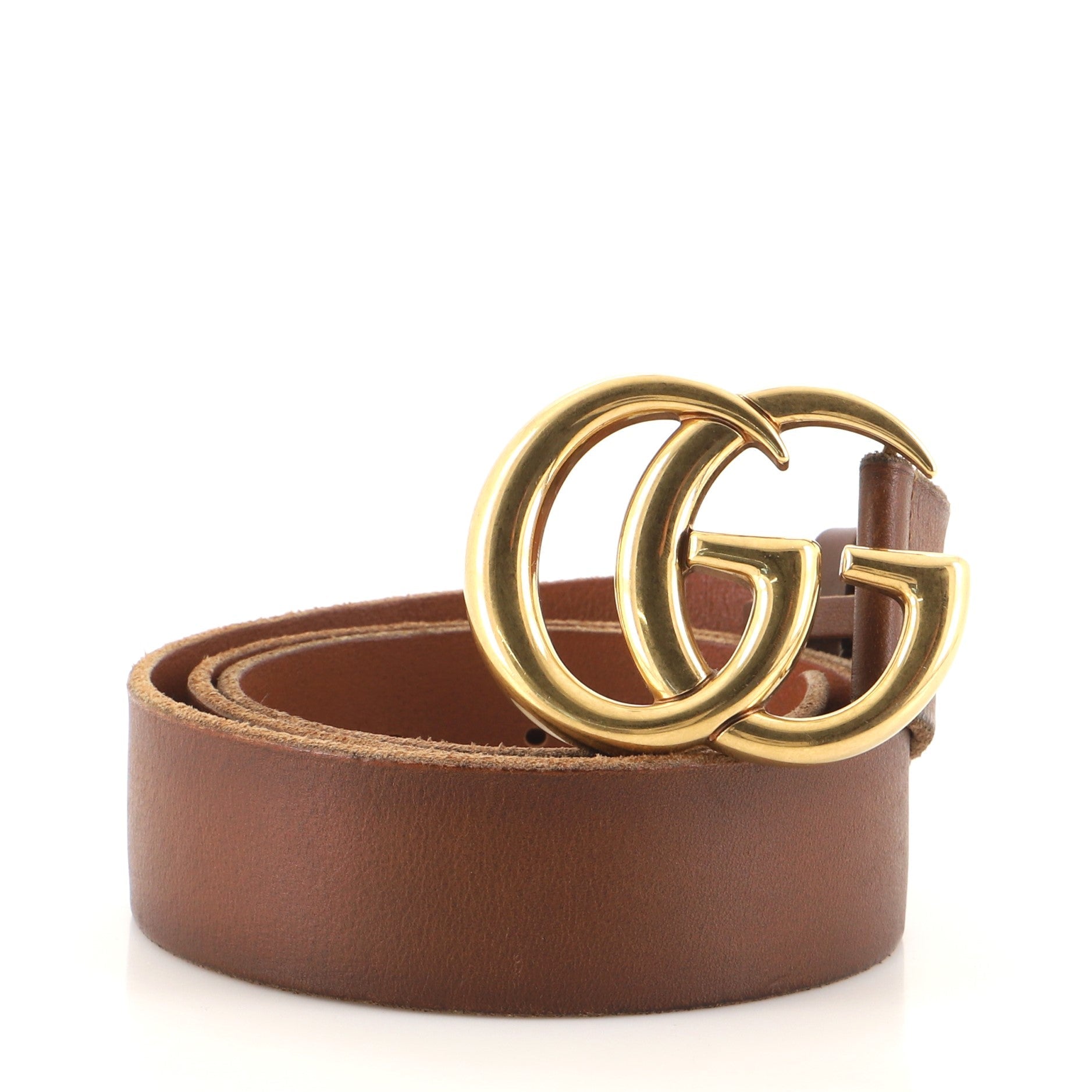 GG Marmont Belt Leather Wide 95