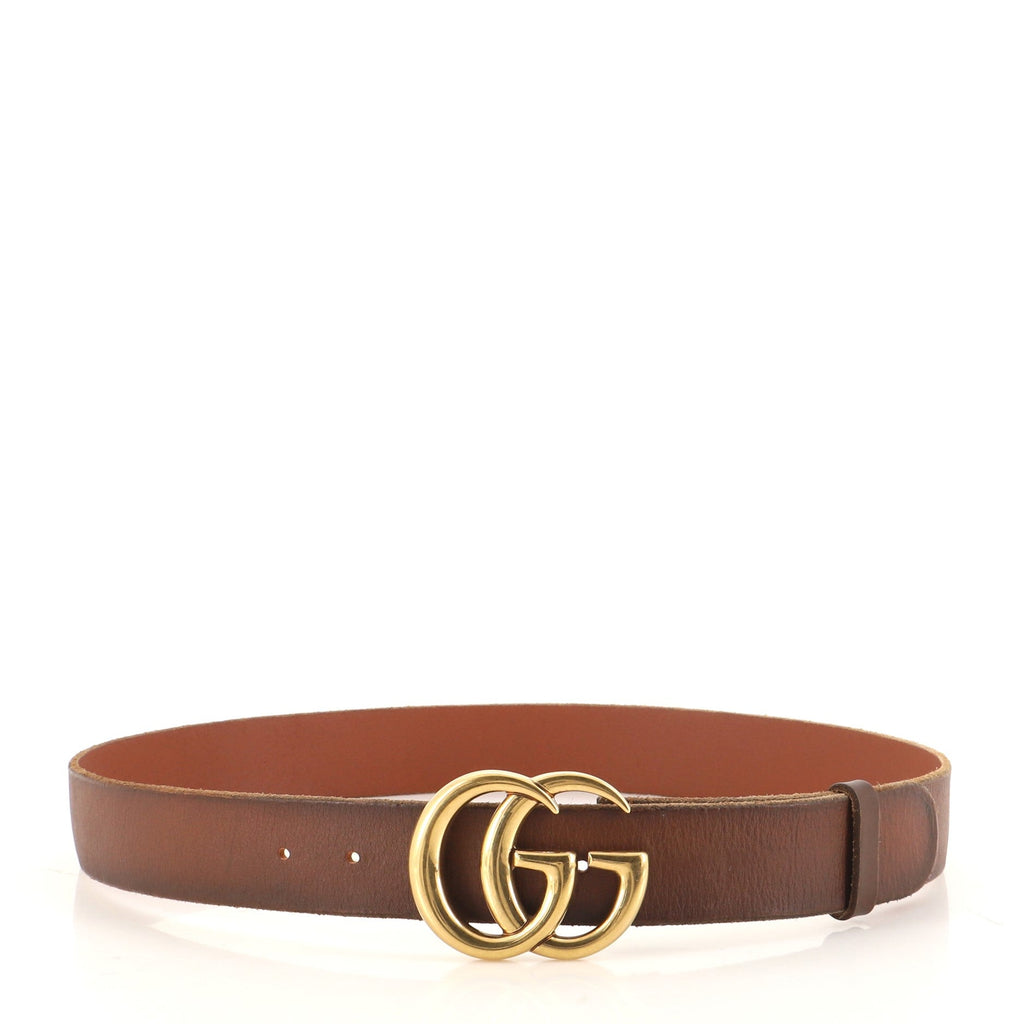 GG Marmont Belt Leather Wide 95