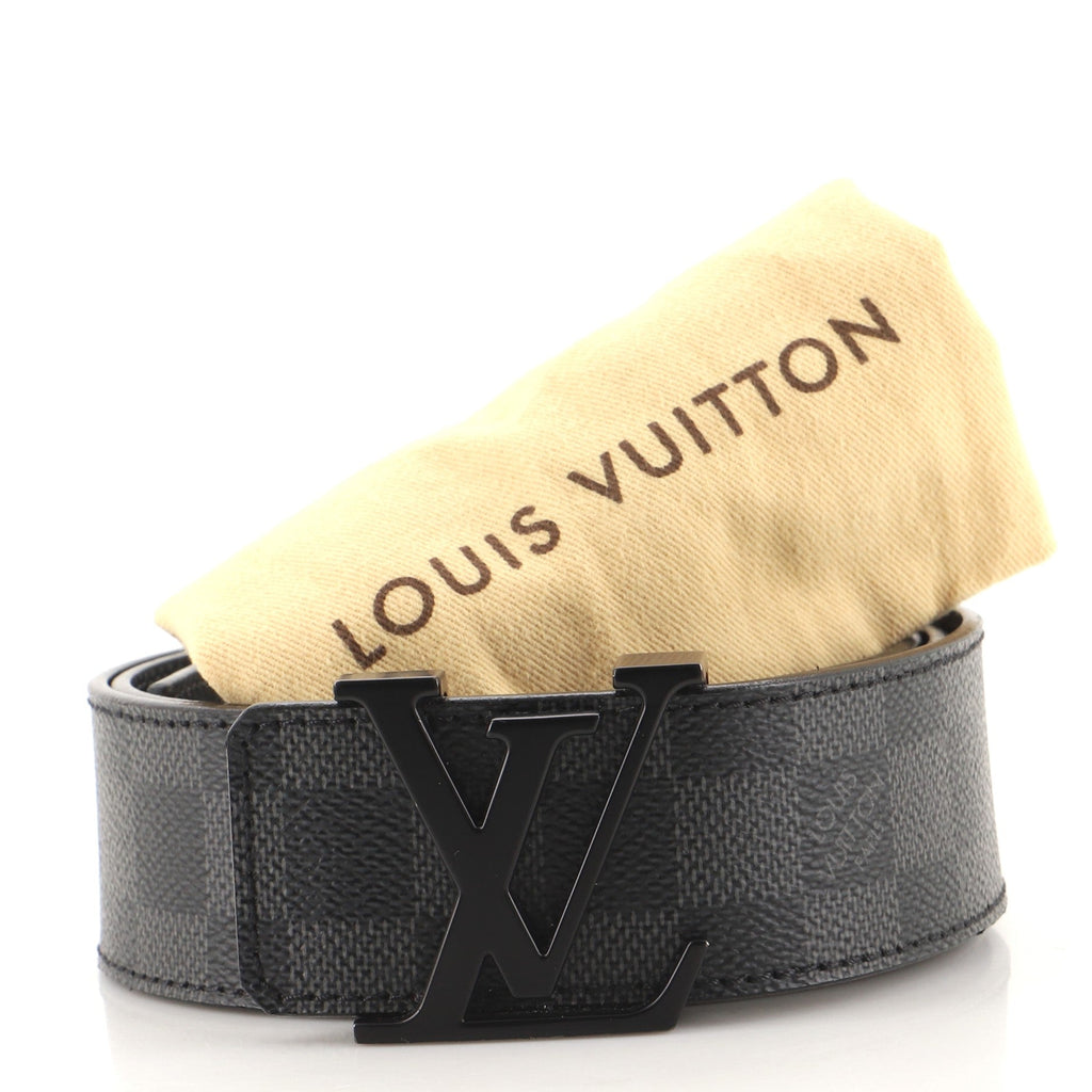LV Initiales Belt Damier Graphite Wide 90