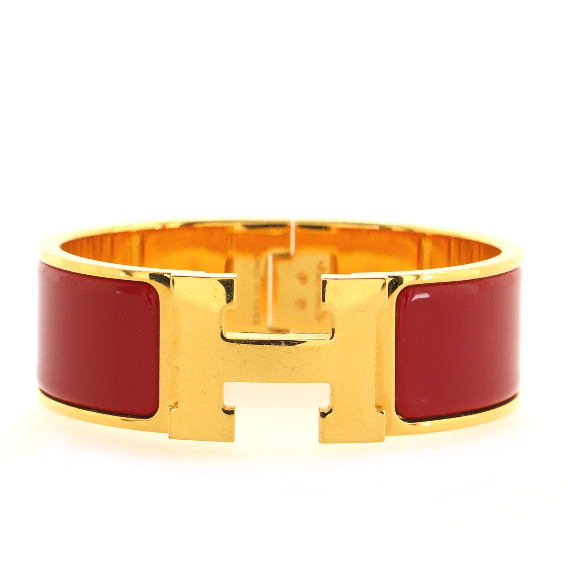 Clic Clac H Bracelet Enamel Wide