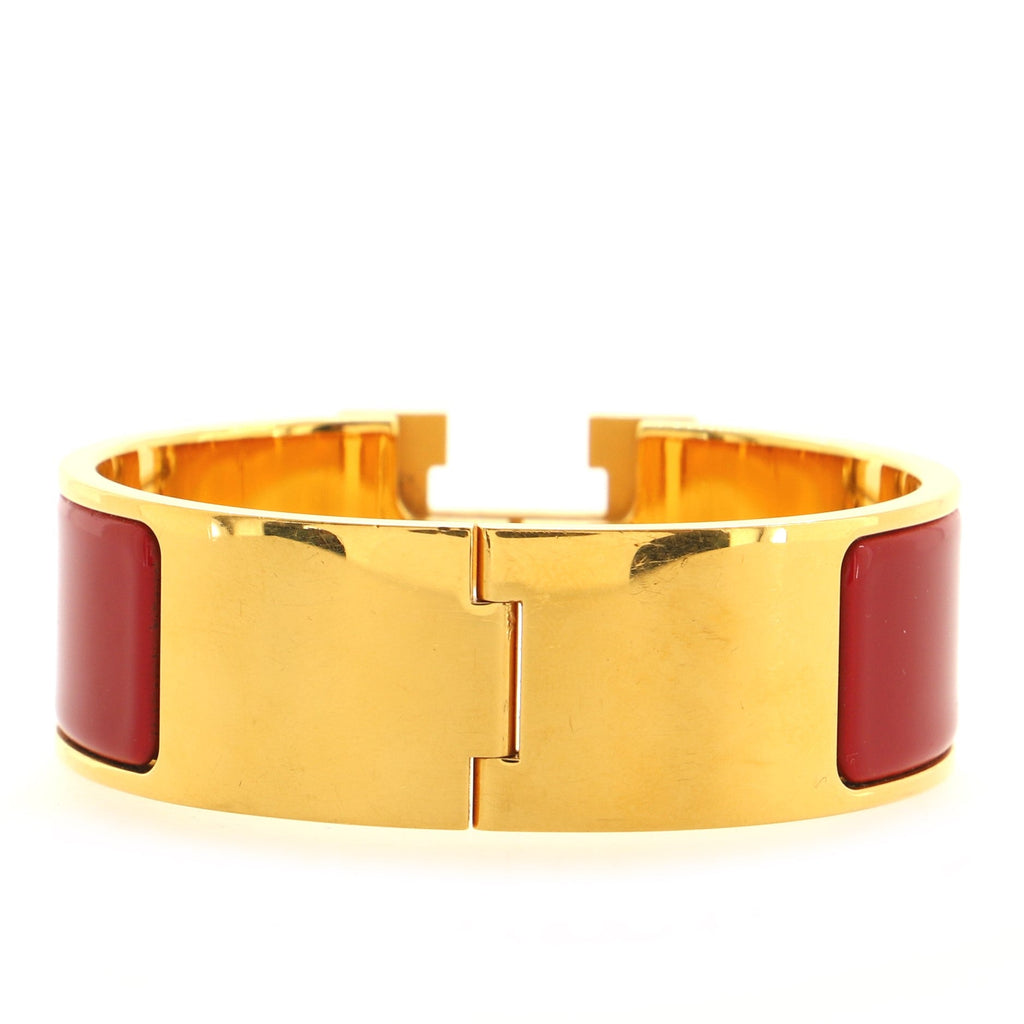 Clic Clac H Bracelet Enamel Wide