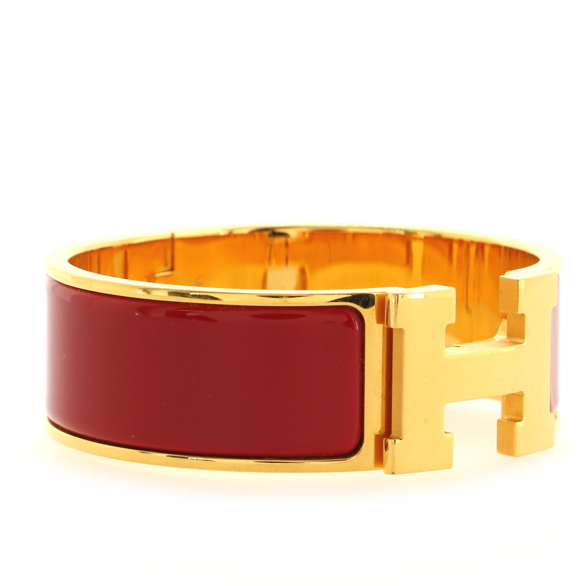 Clic Clac H Bracelet Enamel Wide