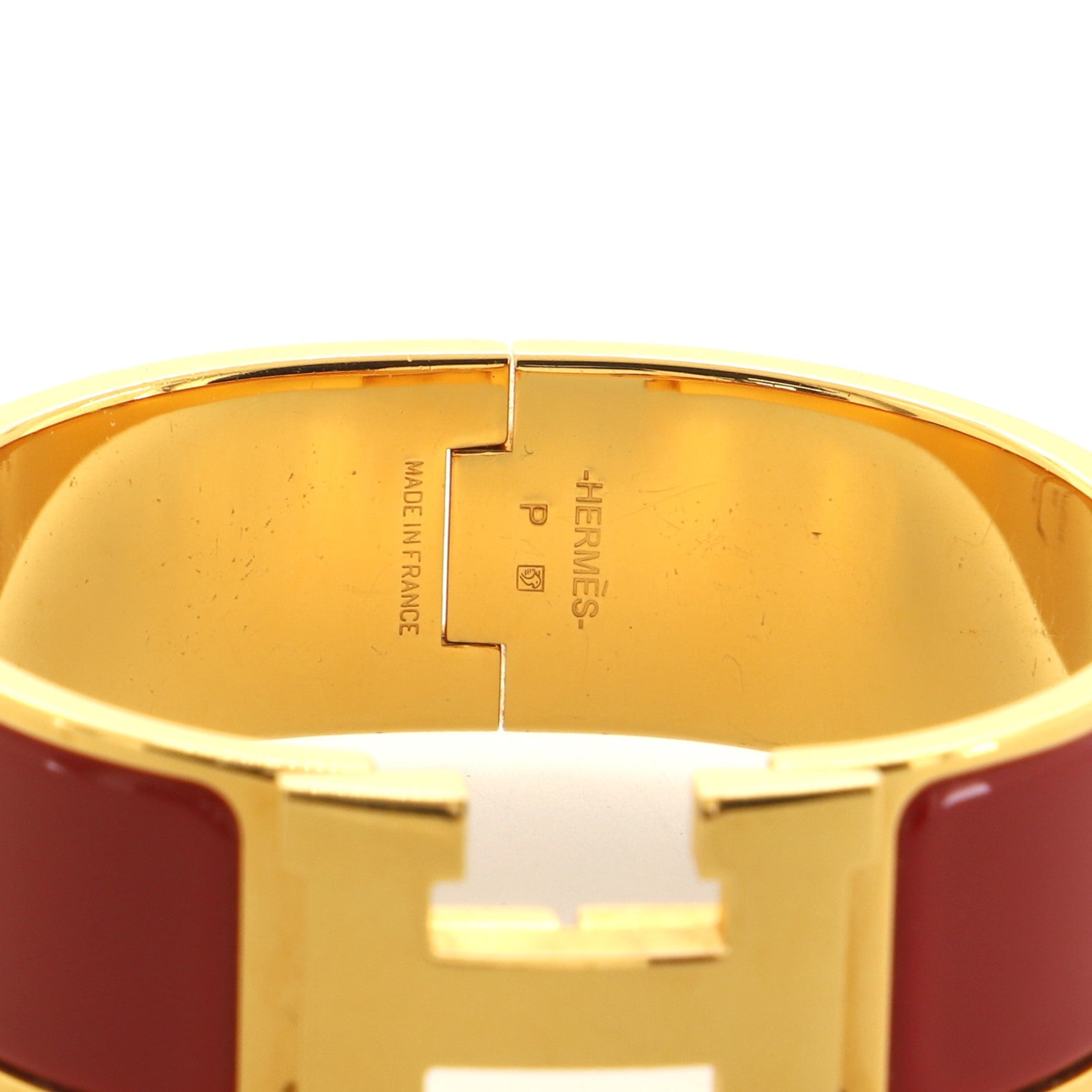 Clic Clac H Bracelet Enamel Wide