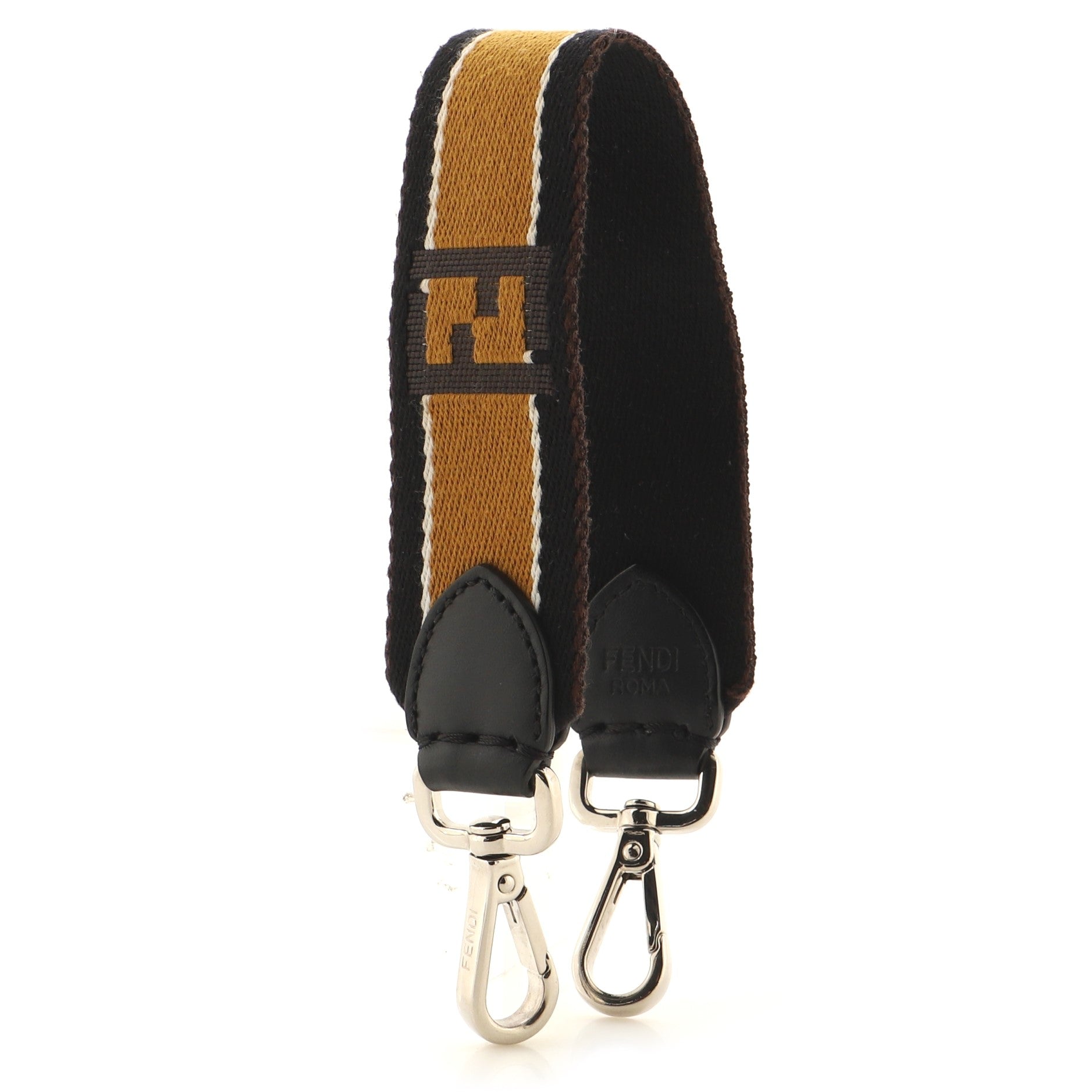 FF Logo Mini Strap You Short Shoulder Strap Canvas