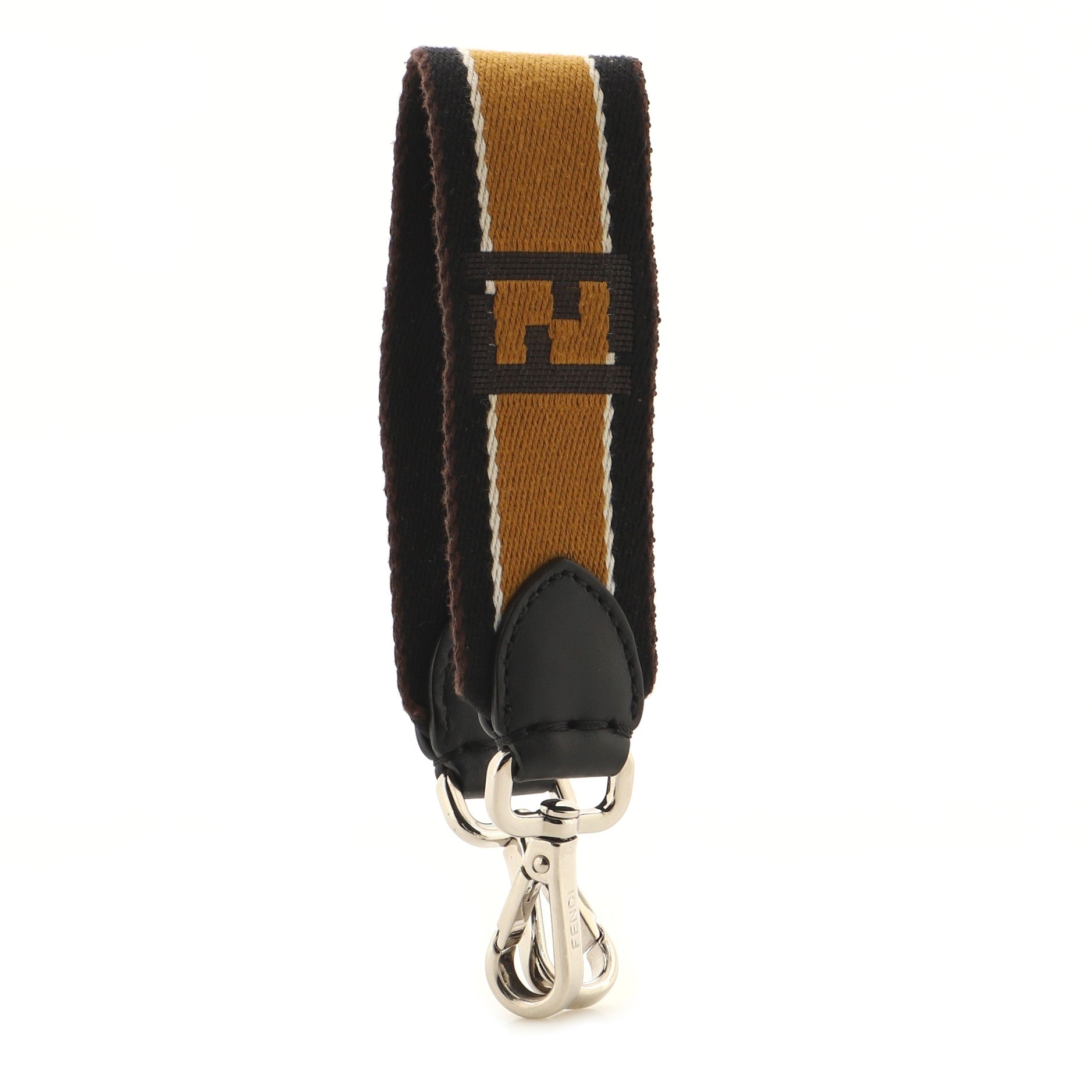 FF Logo Mini Strap You Short Shoulder Strap Canvas