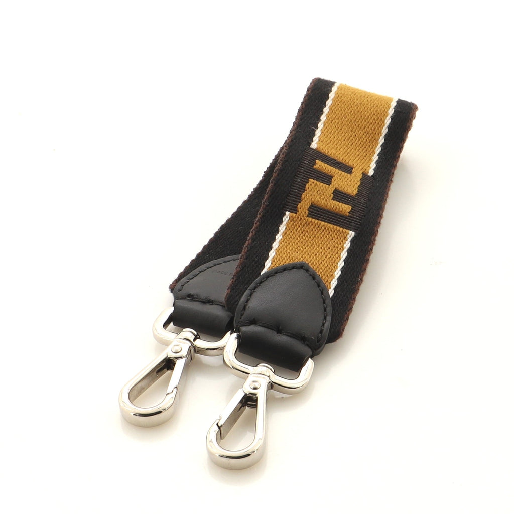 FF Logo Mini Strap You Short Shoulder Strap Canvas