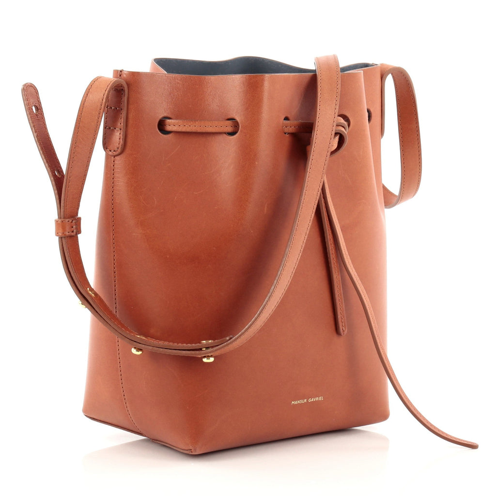 Bucket Bag Leather Mini