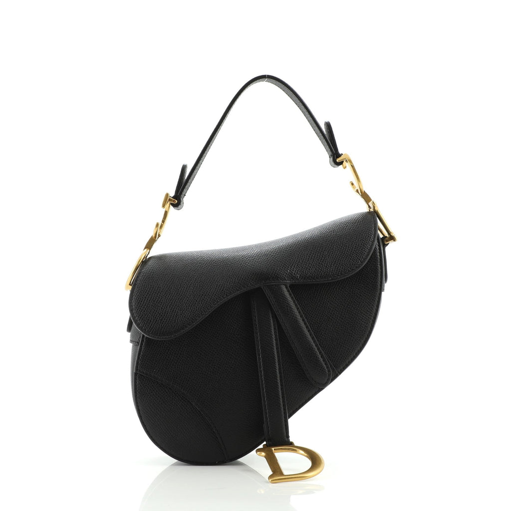 Saddle Handbag Leather Mini