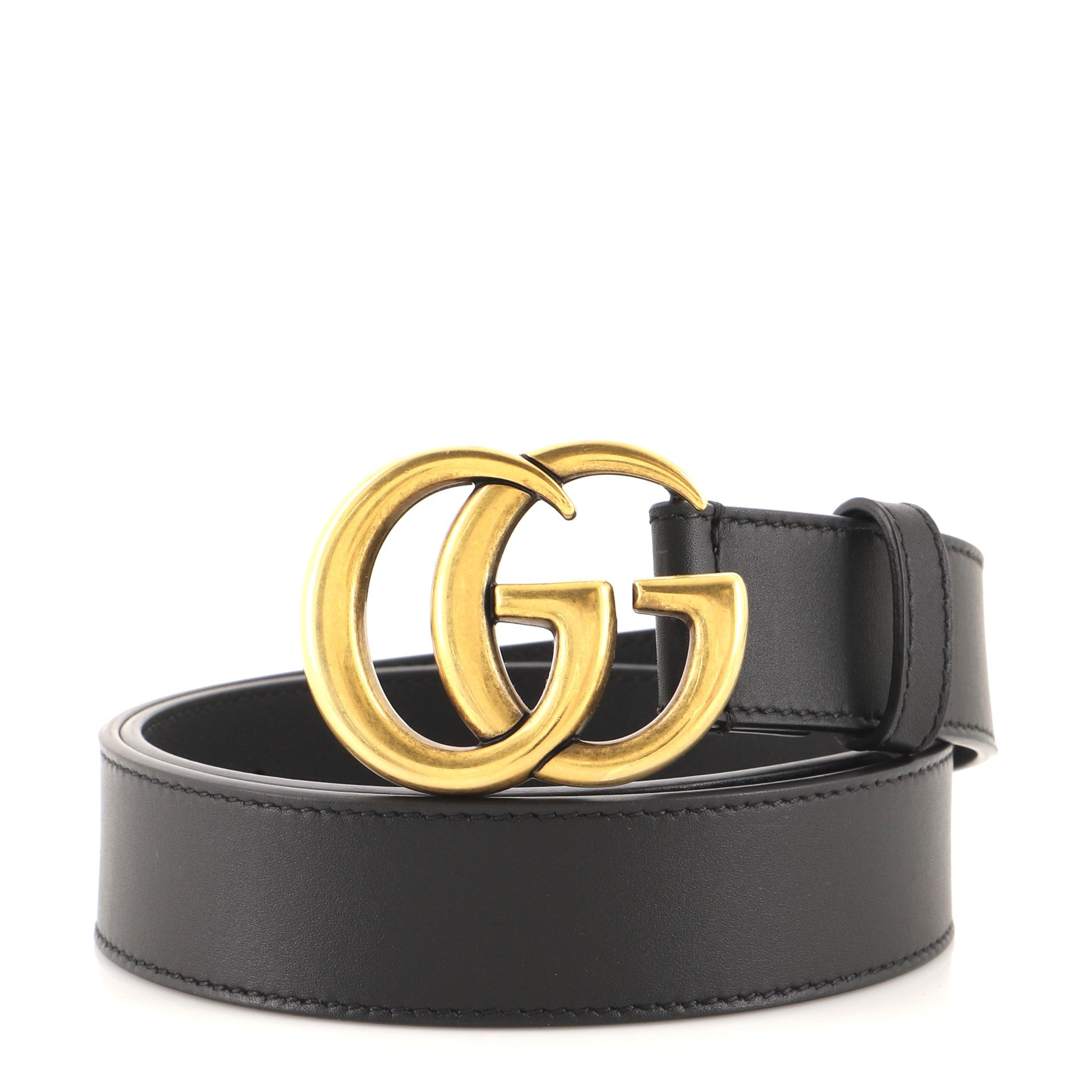 GG Marmont Belt Leather Wide 70