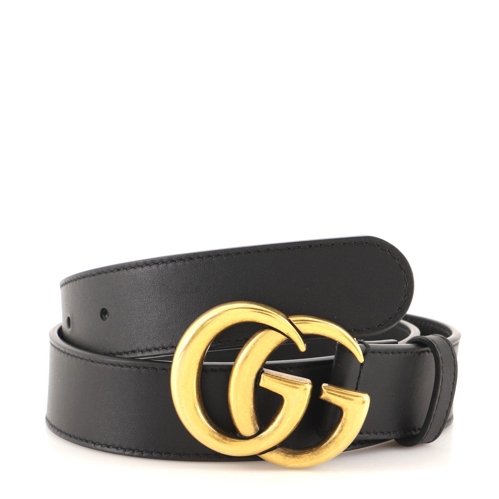 GG Marmont Belt Leather Wide 70