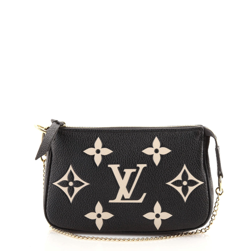 Pochette Accessoires Bicolor Monogram Empreinte Giant Mini