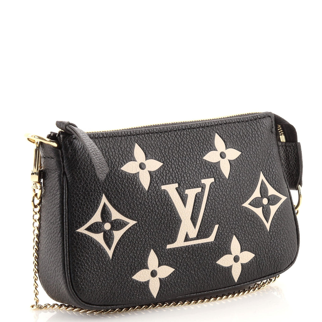 Pochette Accessoires Bicolor Monogram Empreinte Giant Mini