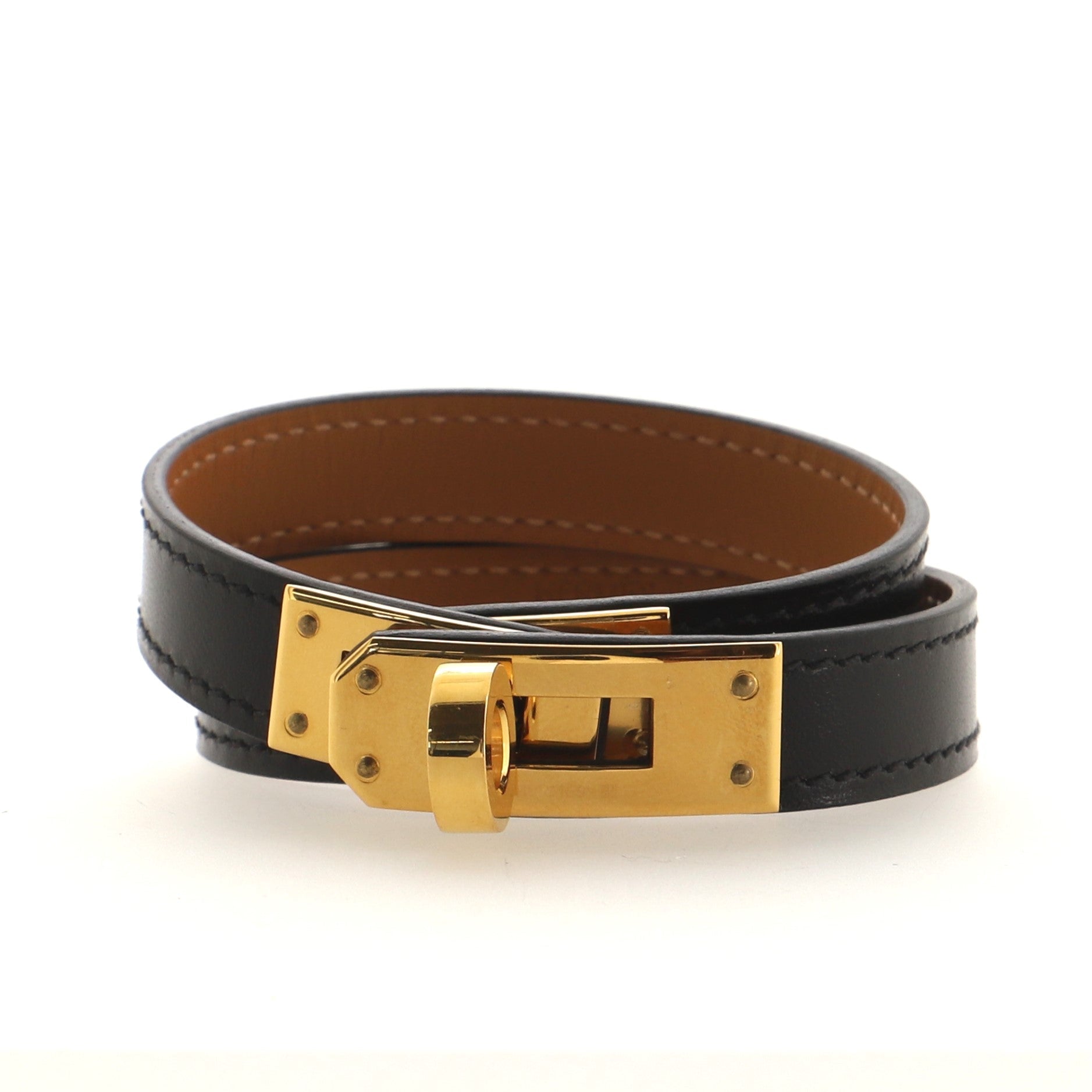 Kelly Double Tour Bracelet Leather