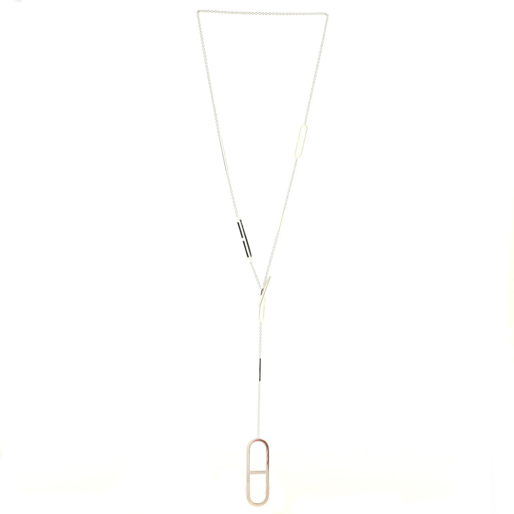 Ever Chaine d'Ancre Long Necklace Sterling Silver
