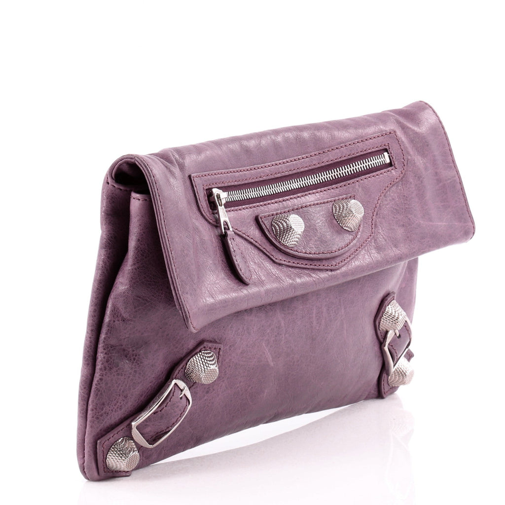 Envelope Clutch Giant Studs Leather