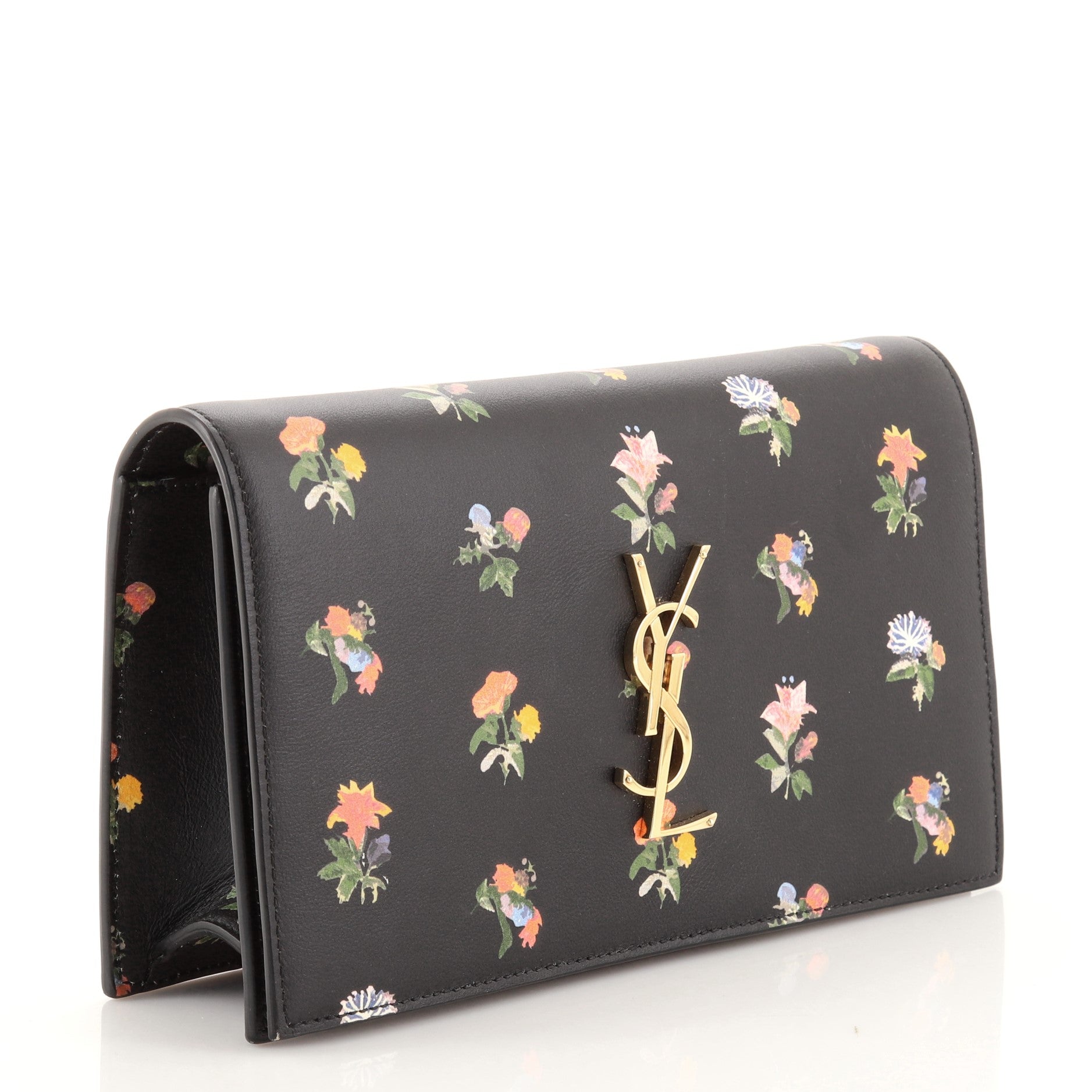 Classic Monogram Clutch Printed Leather