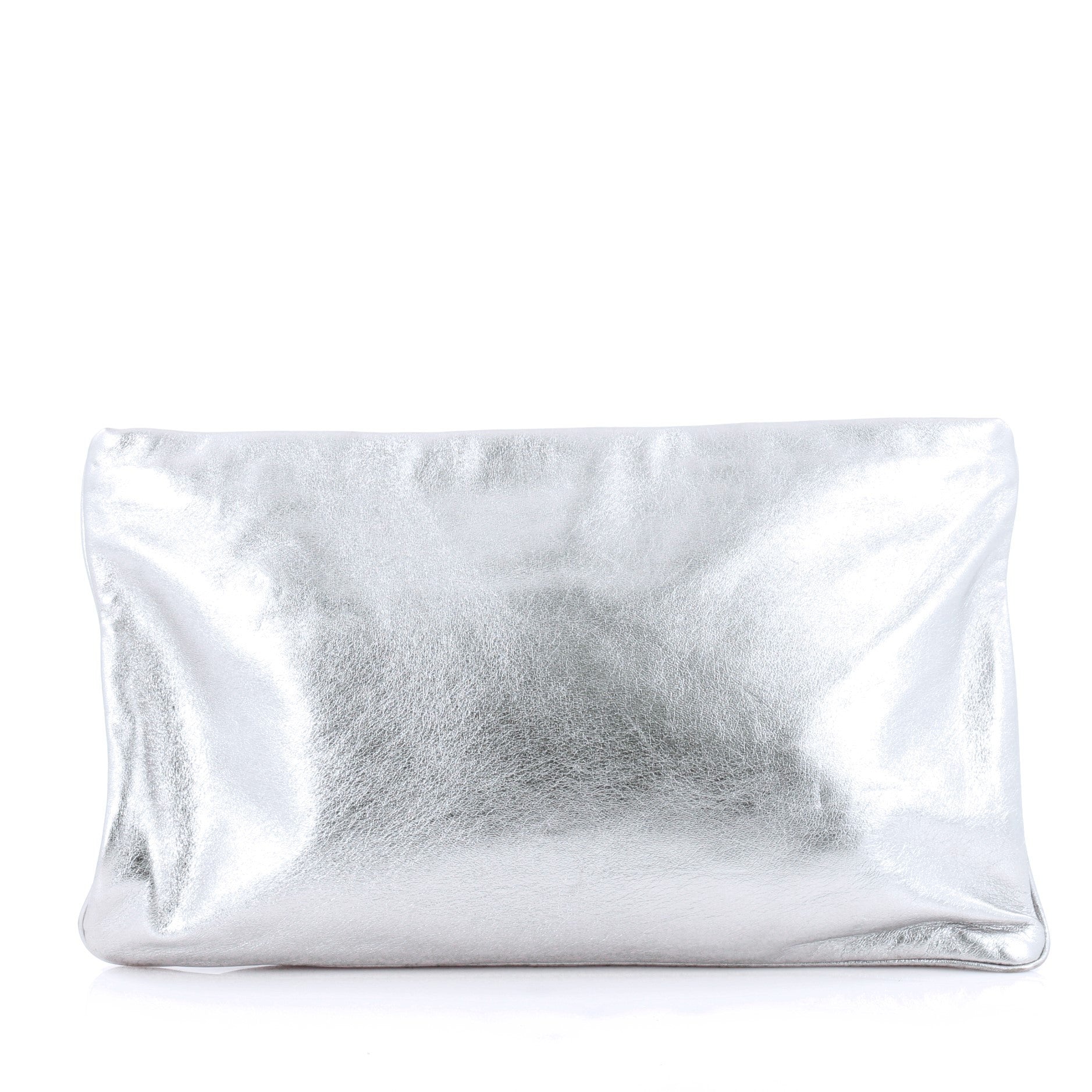 50's Graphic Clutch Nappa Leather