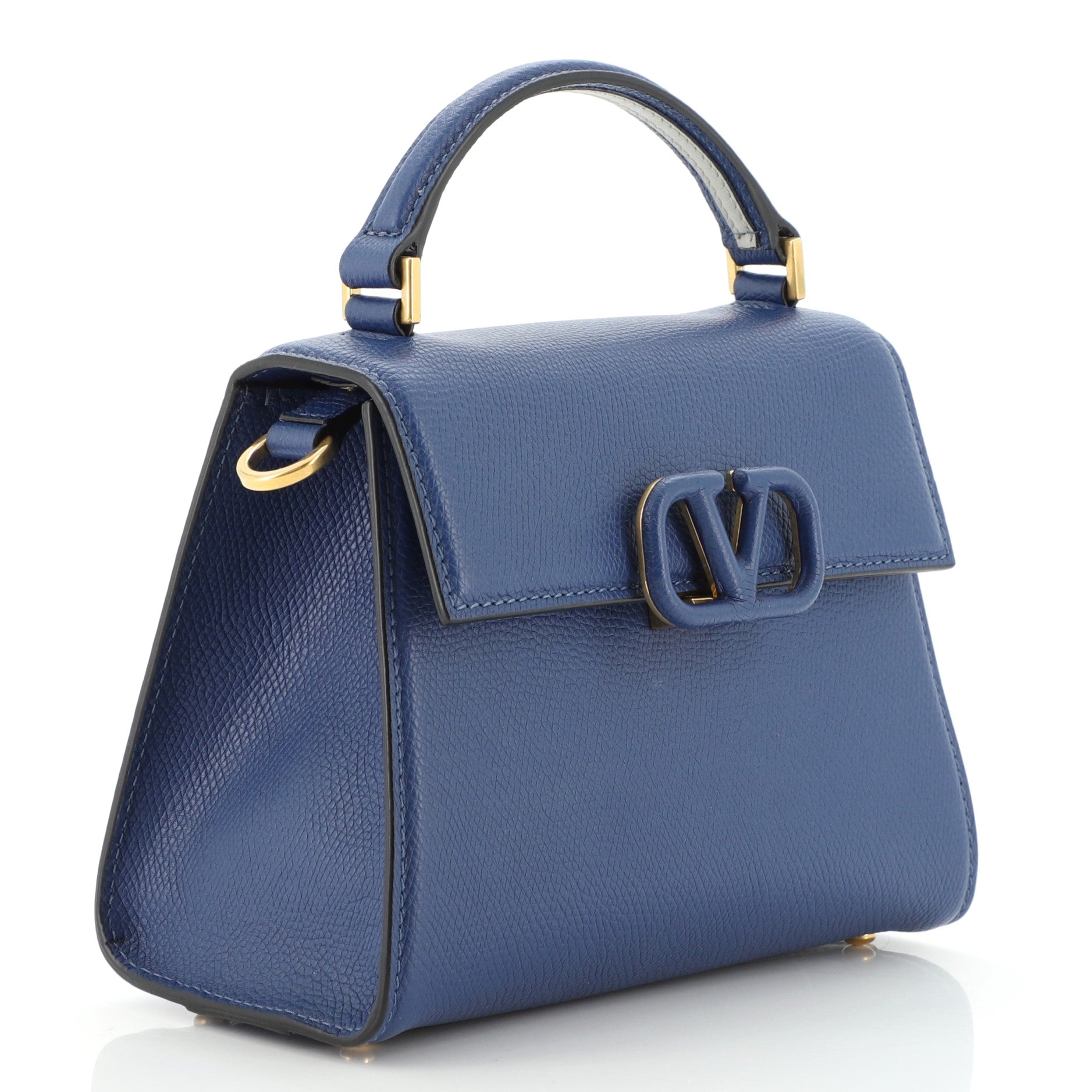 VSling Top Handle Bag Leather Mini