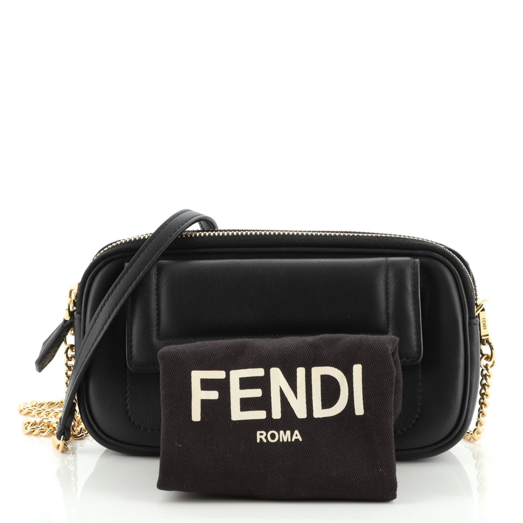 Easy 2 Baguette Crossbody Bag Leather Mini